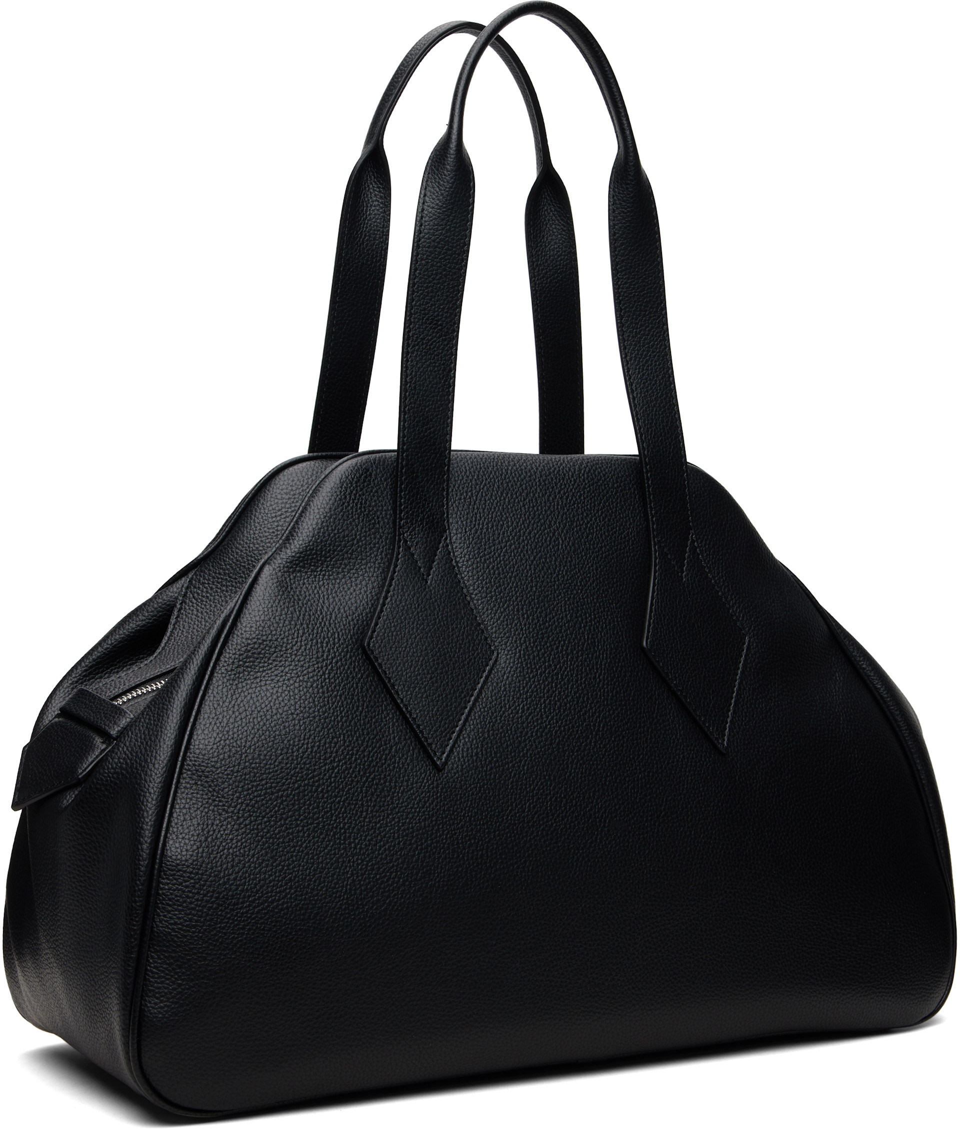 Vivienne Westwood: Black Yasmine Large Tote | SSENSE