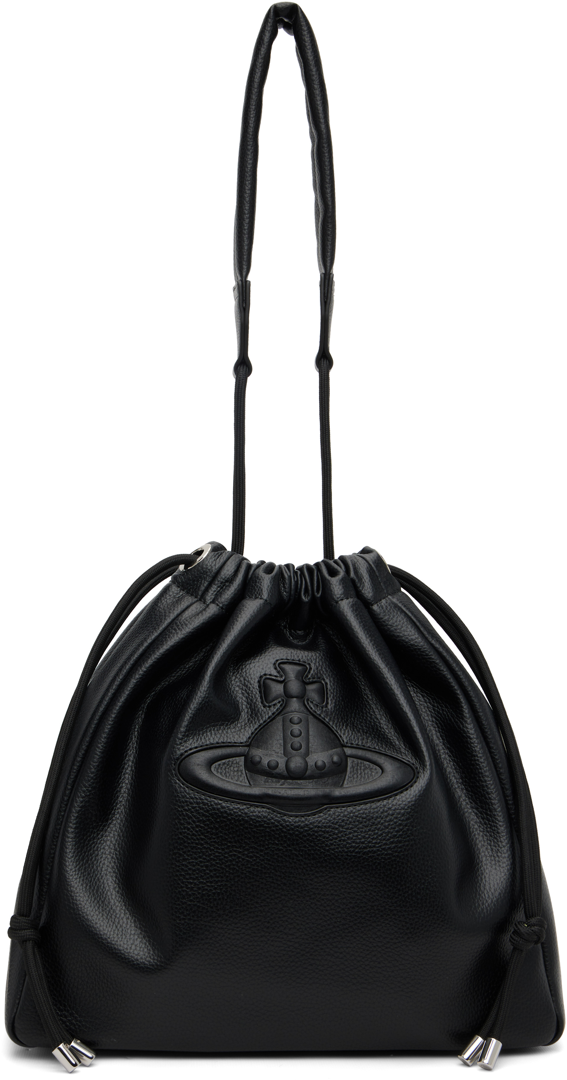 Vivienne Westwood: Black Hilary Bucket Bag | SSENSE