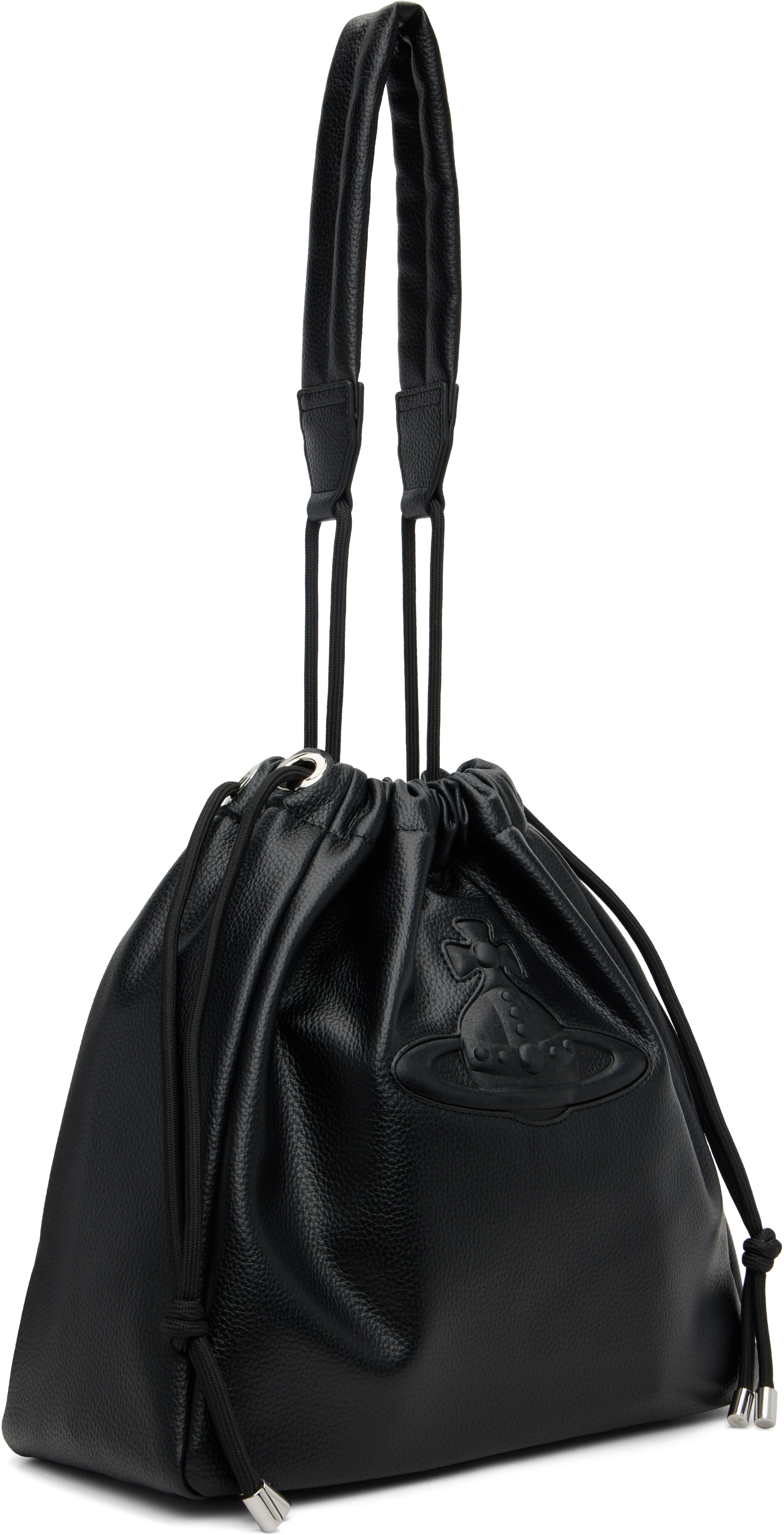 Vivienne Westwood: ブラック Hilary バケットバッグ | SSENSE 日本