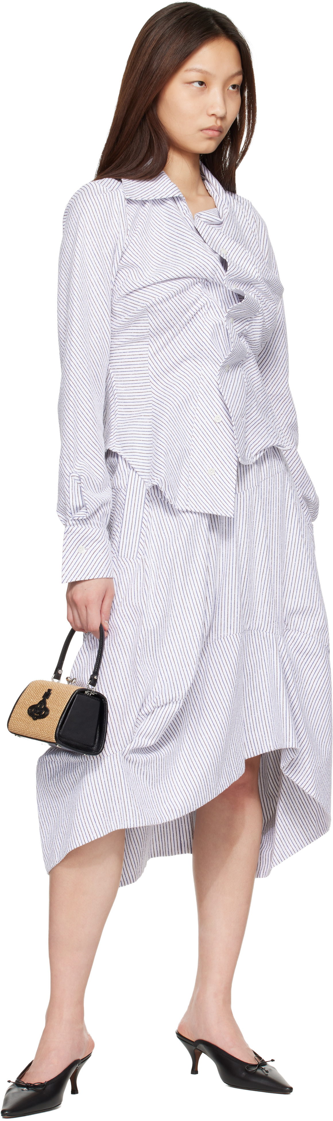 Vivienne Westwood: Beige Doll XL Bag | SSENSE