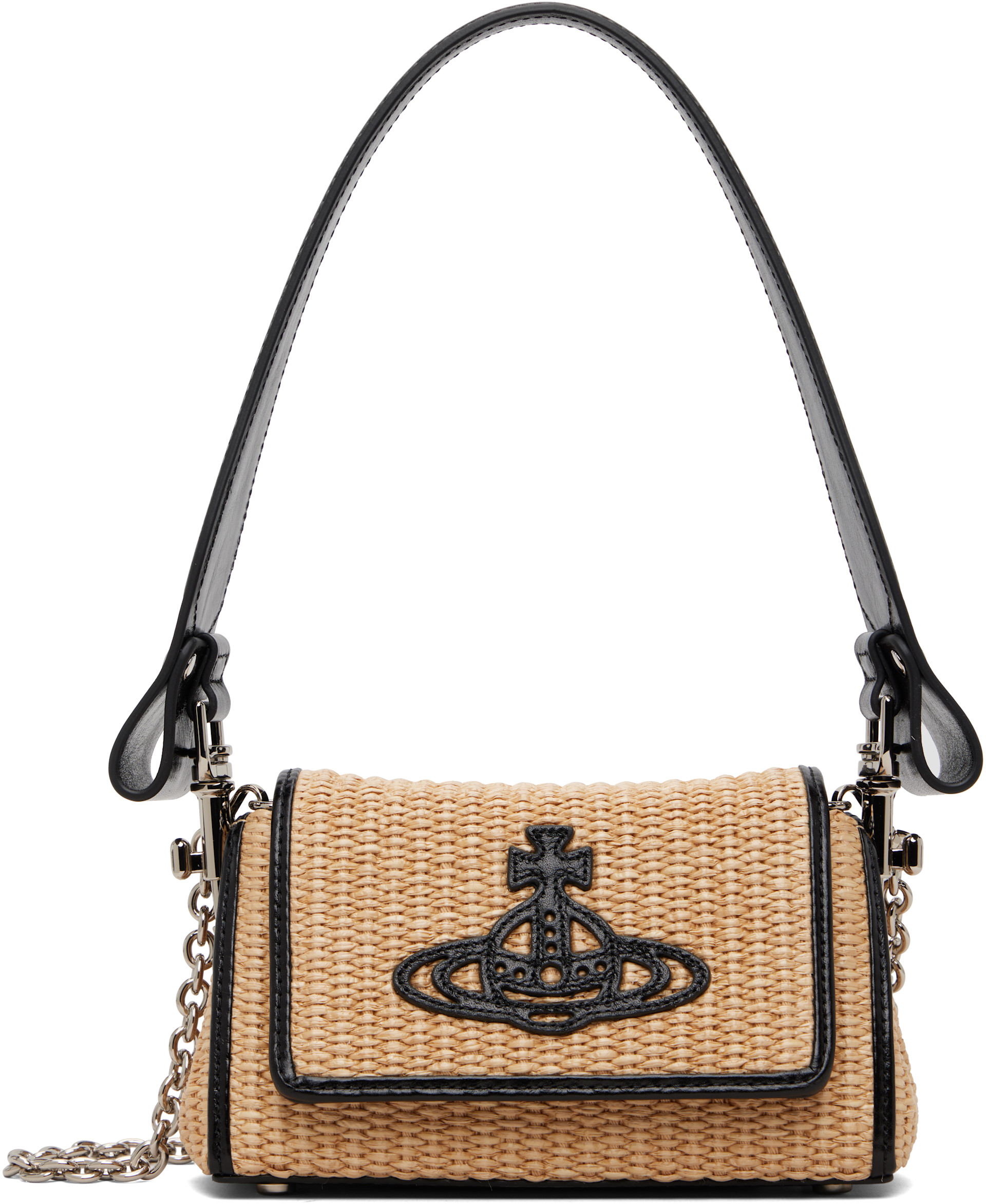 Vivienne Westwood: Tan Small Hazel Bag | SSENSE Canada