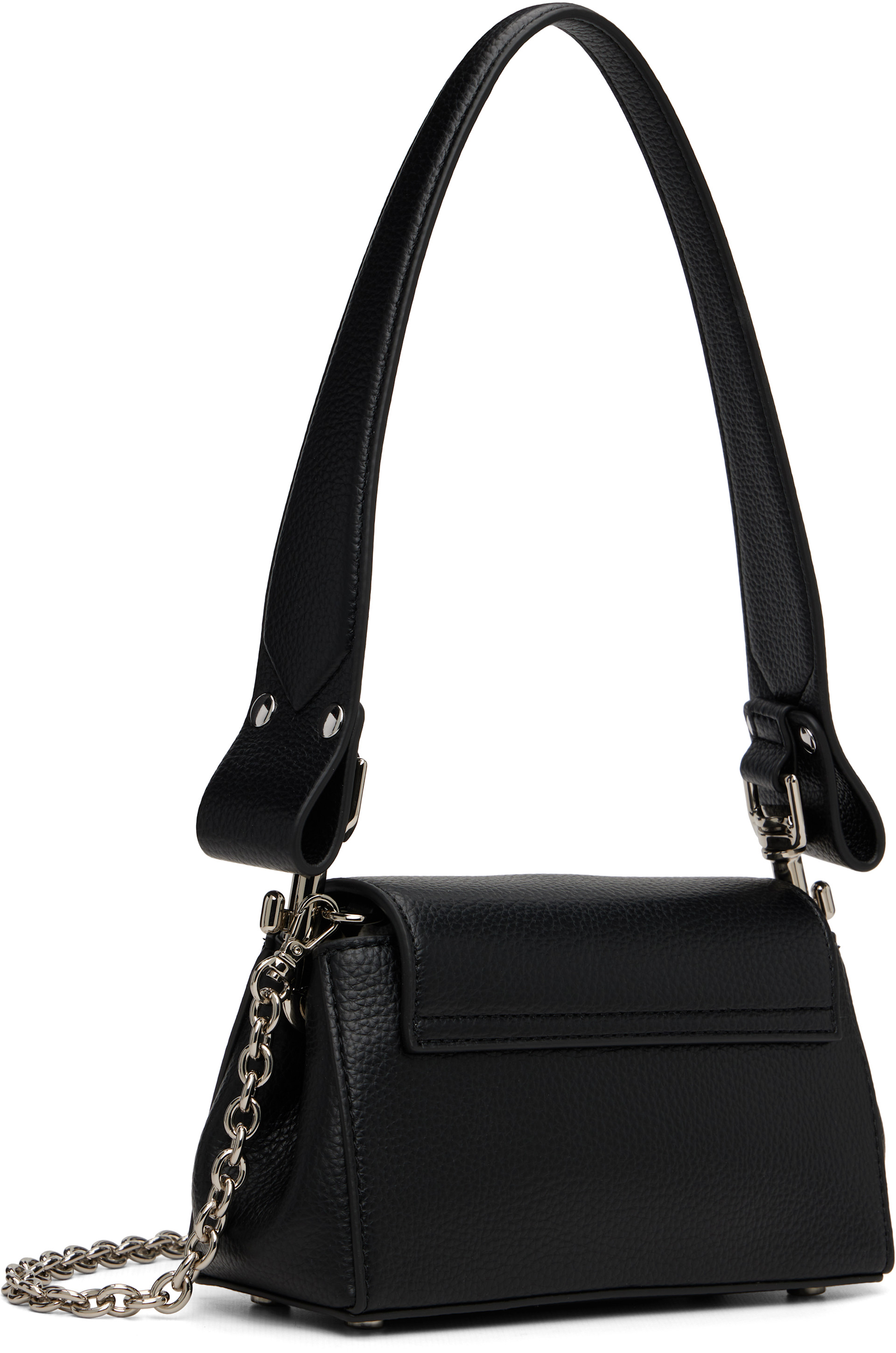 Vivienne Westwood: Black Hazel Small Handbag | SSENSE