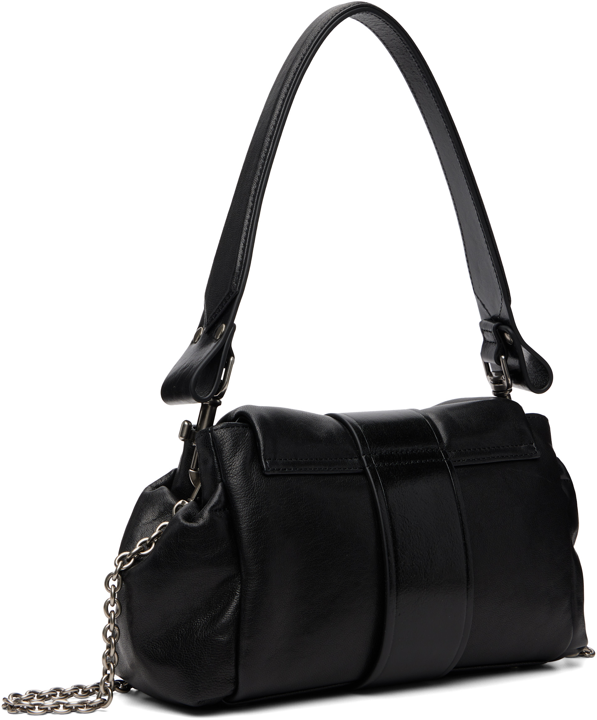 Vivienne Westwood: Black Hazel Treasure Hand Bag | SSENSE Canada