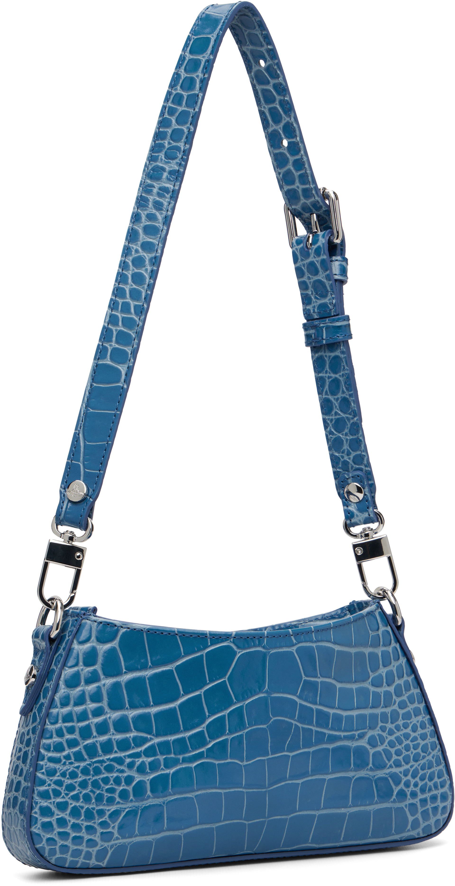 Vivienne Westwood: Blue Tasha Shoulder Phone Bag | SSENSE