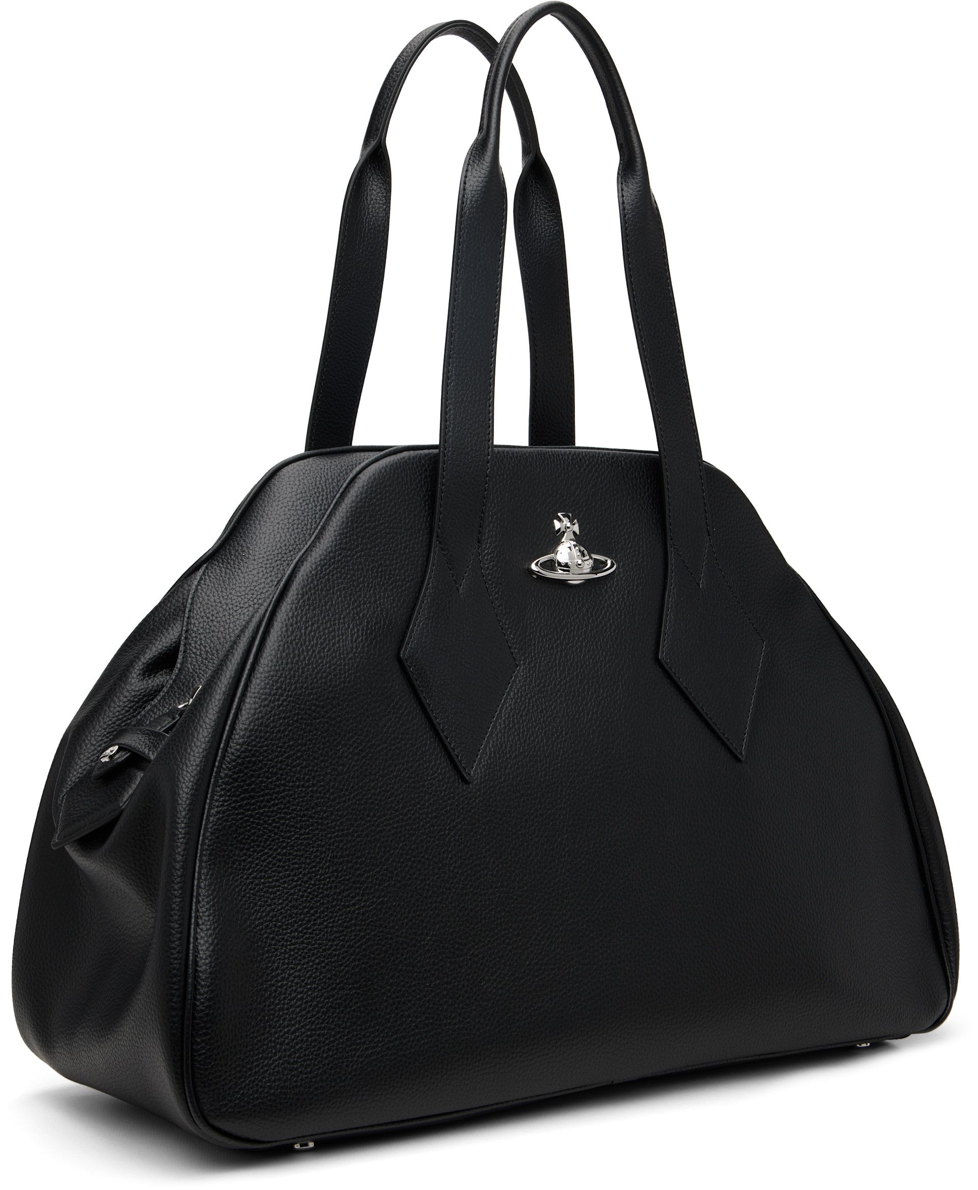 Vivienne Westwood: Black Yasmine Large Bag | SSENSE