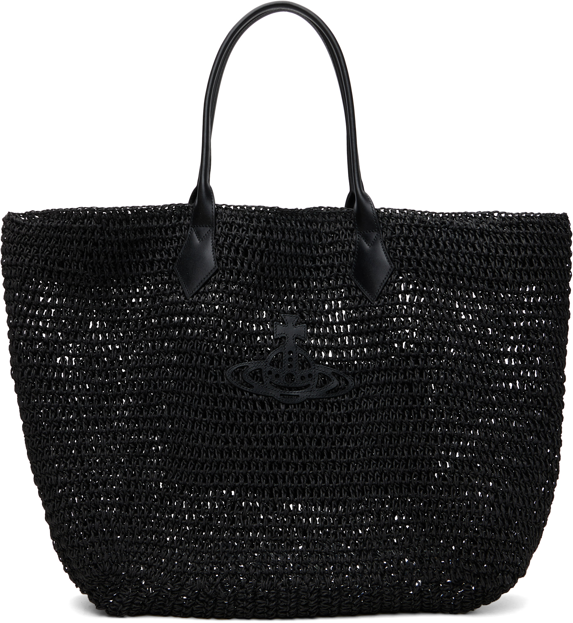 Vivienne Westwood: Black Alana Tote | SSENSE Israel