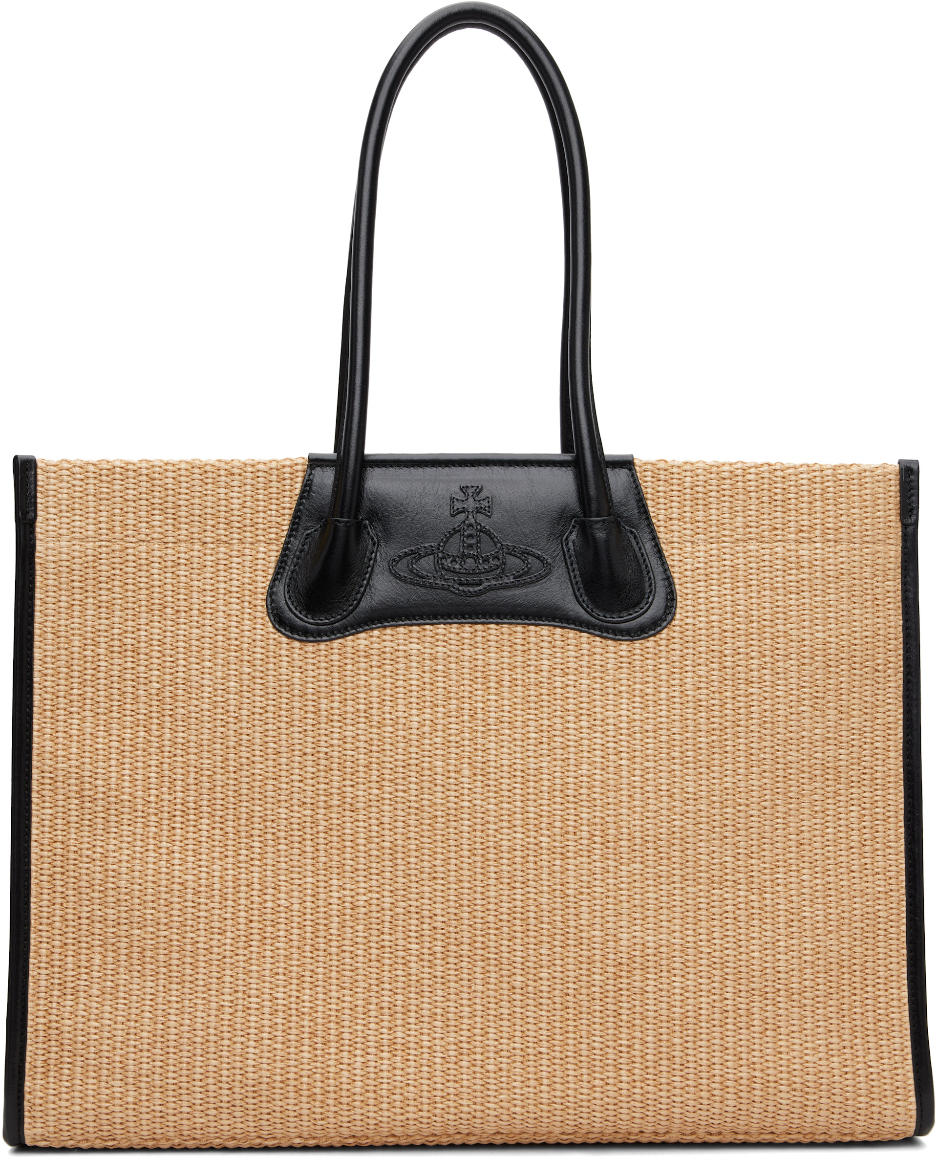Vivienne Westwood: Beige Troy Tote | SSENSE