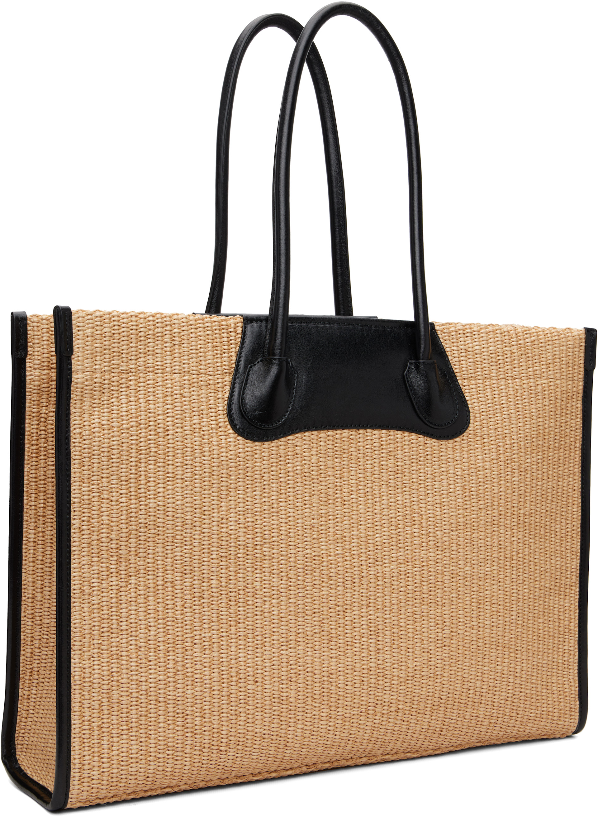 ヴィヴィアンウエストウッド　アンゴラ Vivienne Westwood: Beige Troy Tote | SSENSE