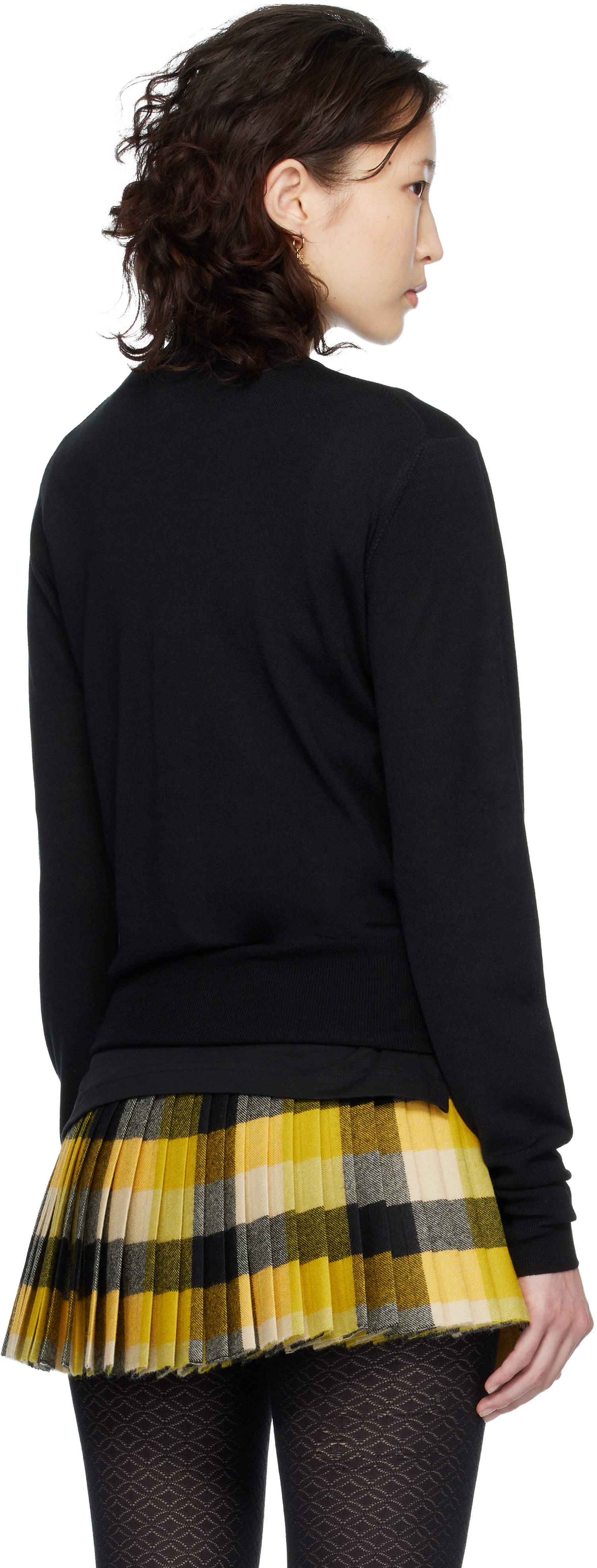 Vivienne Westwood: Black Bea Cardigan | SSENSE