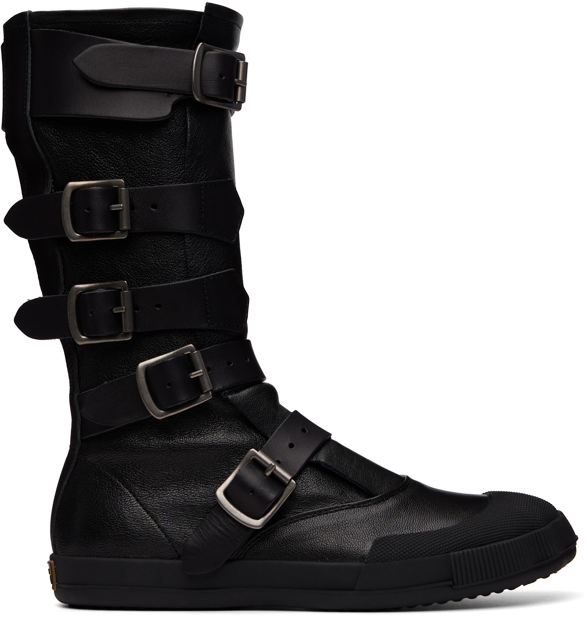 Vivienne Westwood: Black Animal Pirate Boots | SSENSE Denmark