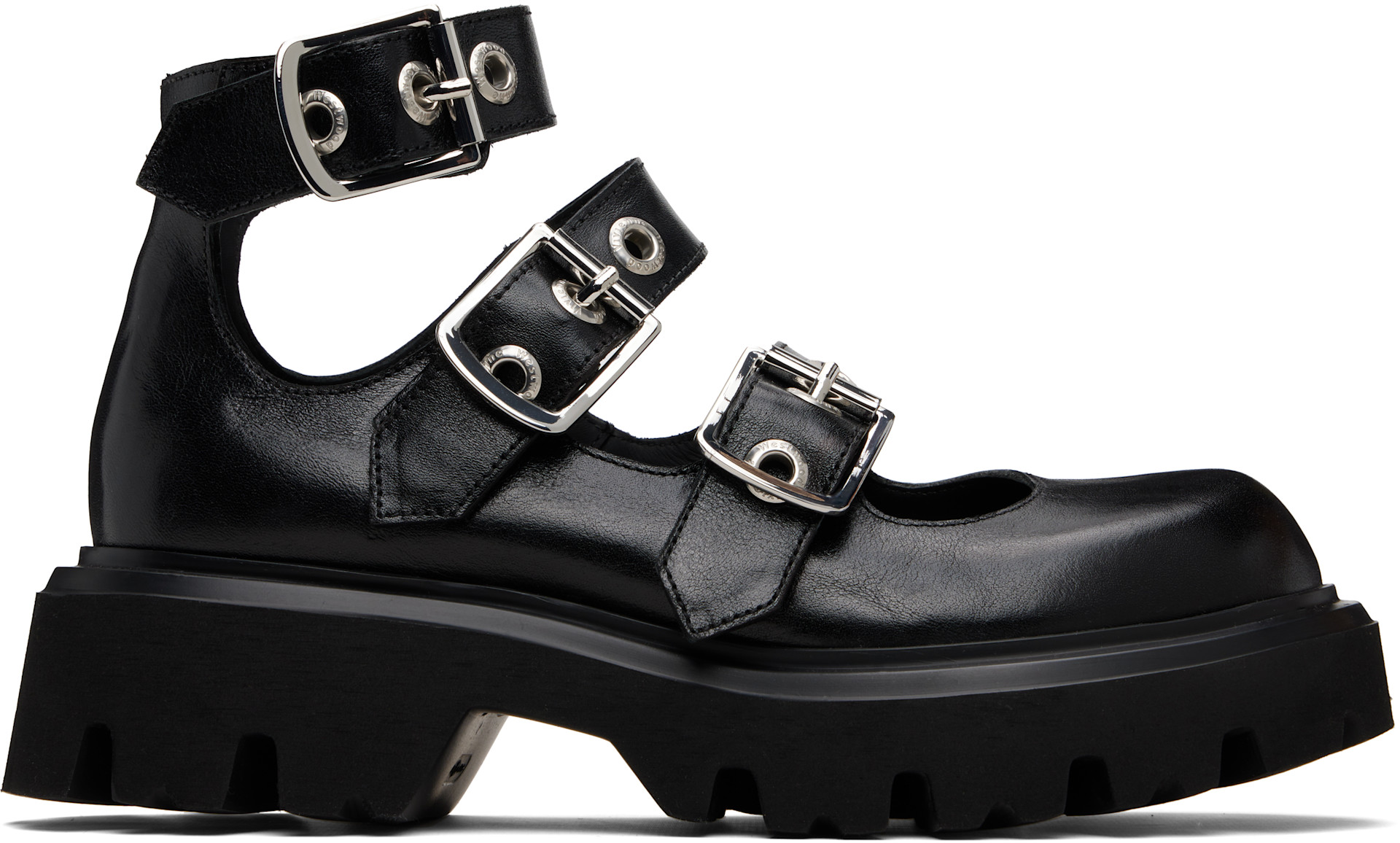 Vivienne Westwood: Black Bacchus Sandals | SSENSE Germany