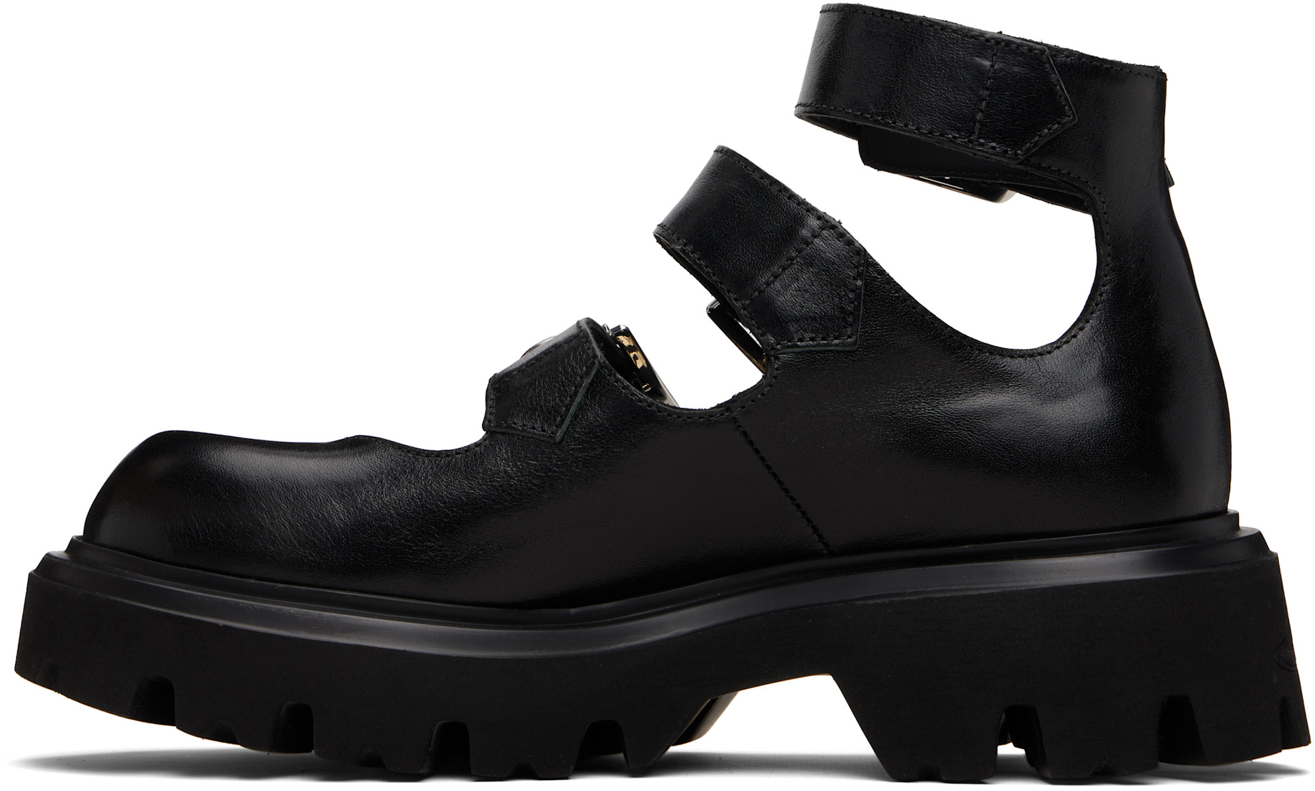 Vivienne Westwood: Black Bacchus Sandals | SSENSE Germany