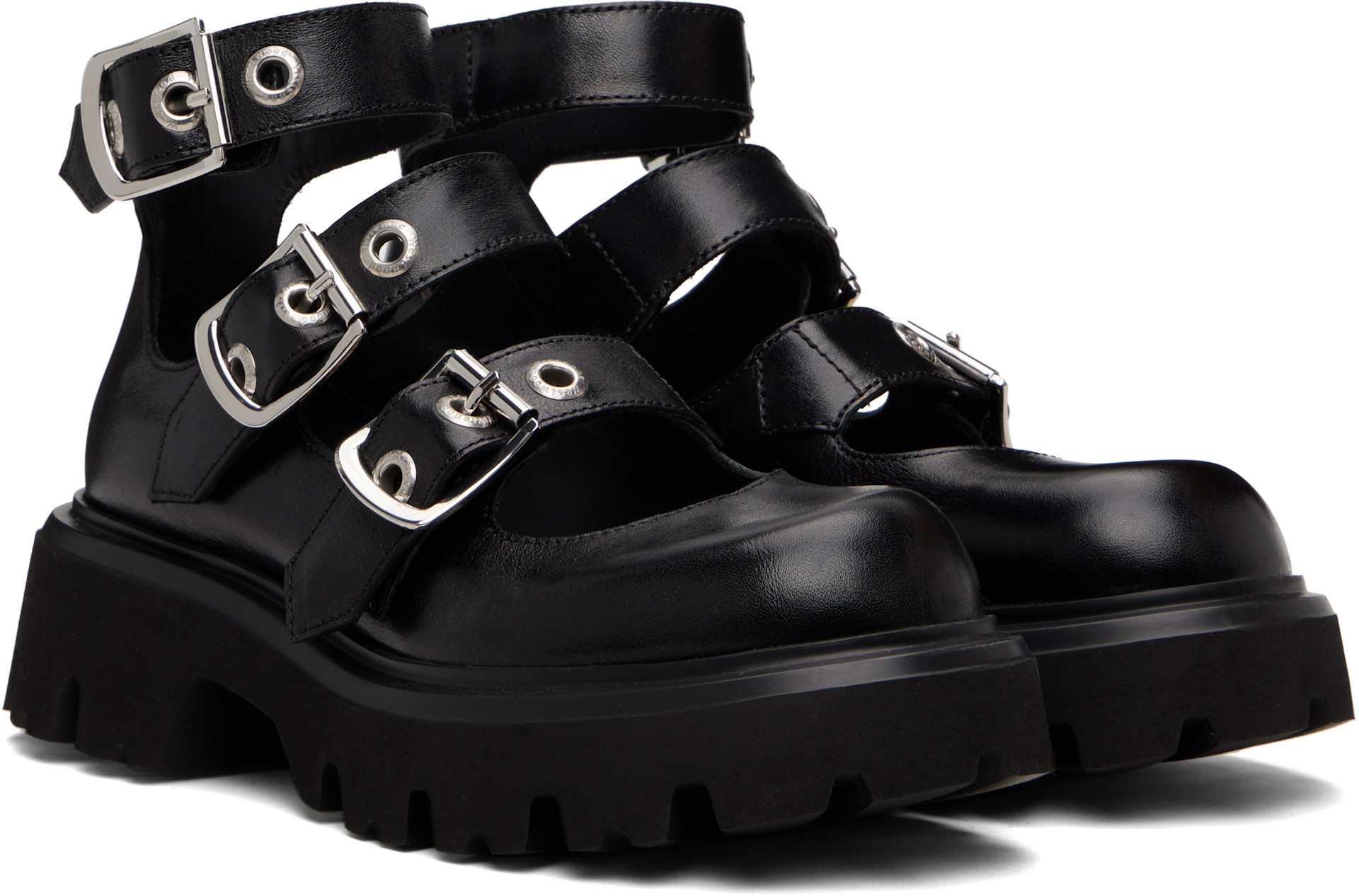 Vivienne Westwood: Black Bacchus Sandals | SSENSE
