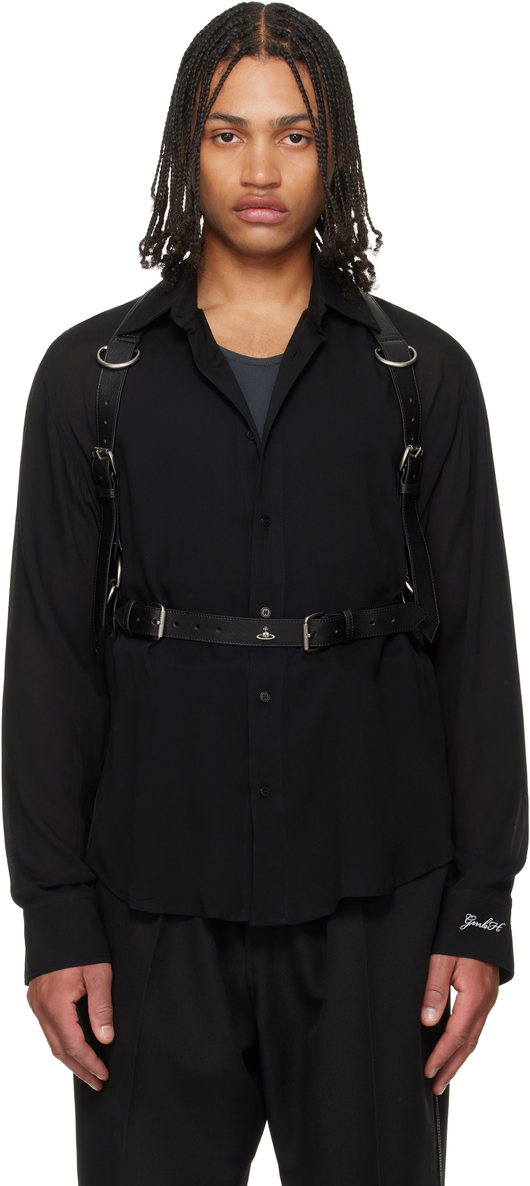 Vivienne Westwood: ブラック Equestrian ハーネス | SSENSE 日本