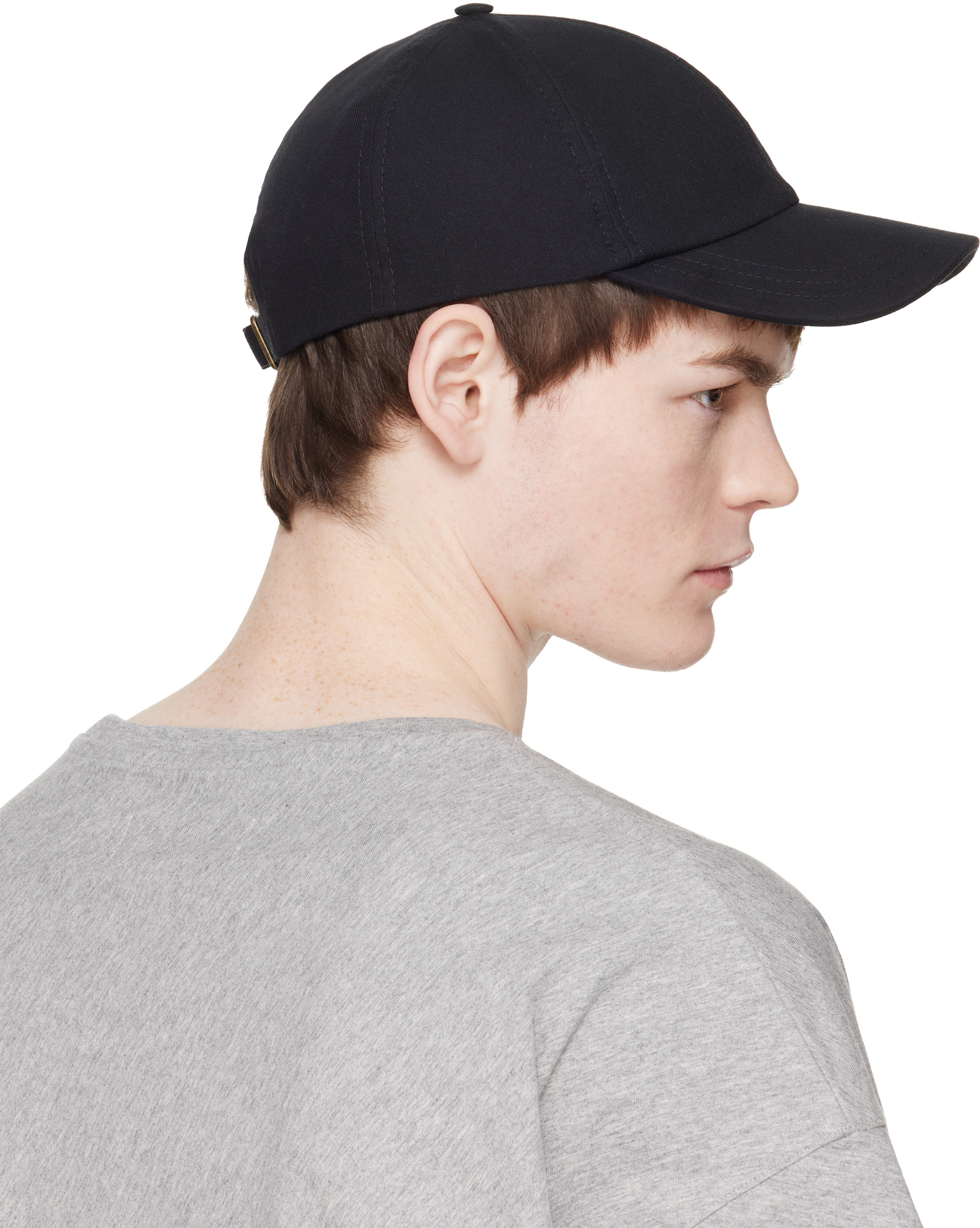 Vivienne Westwood ブラック ベースボールキャップ Vivienne Westwood: Black Baseball Cap | SSENSE