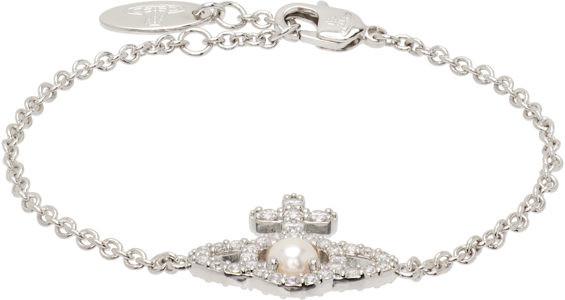 Vivienne Westwood正規品ブレスレット Vivienne Westwood: Olympia フェイクパール チェーンブレスレット