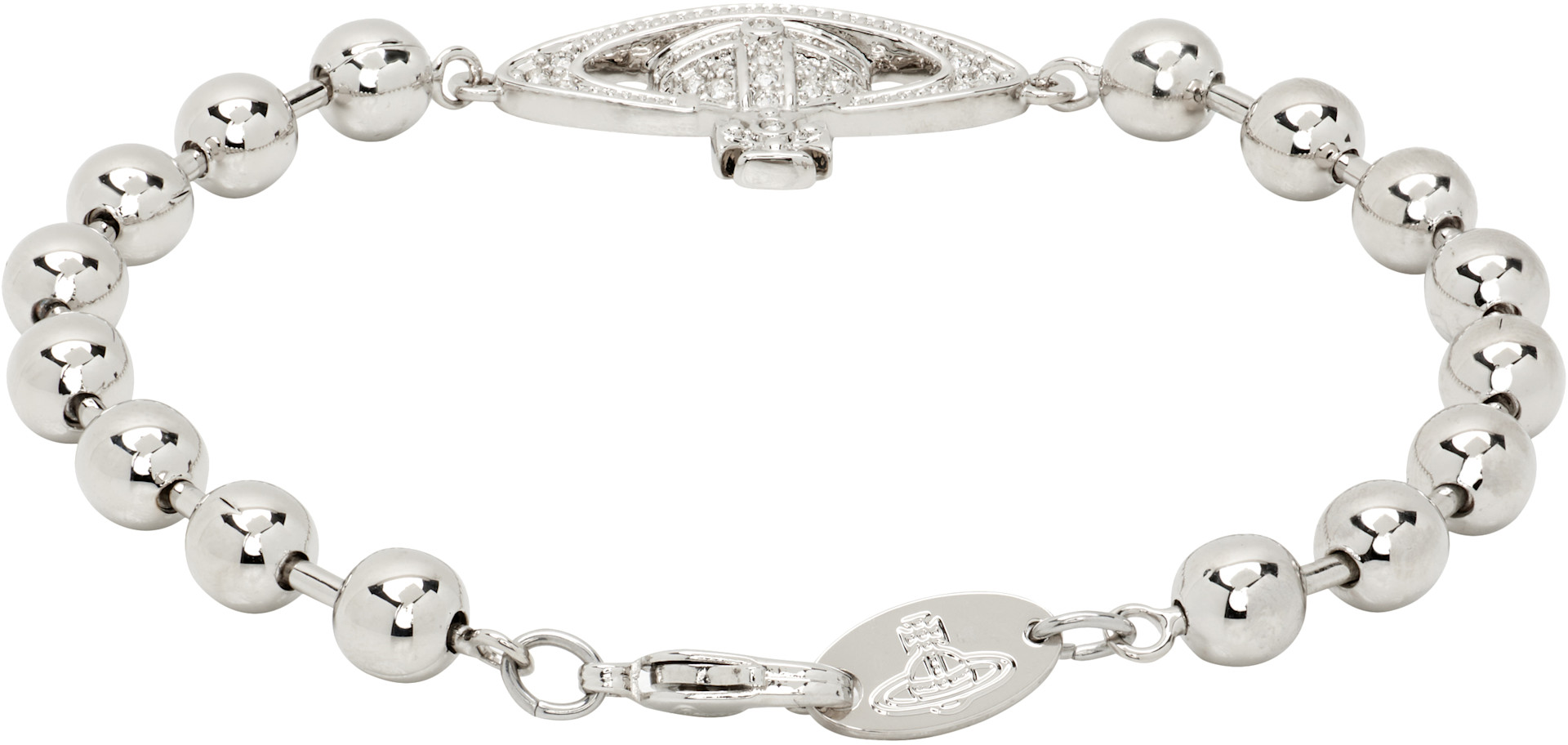 Vivienne Westwood: Thames Mini Bas Relief ブレスレット | SSENSE 日本 Vivienne Westwood: Thames Mini Bas Relief ブレスレット | SSENSE 日本