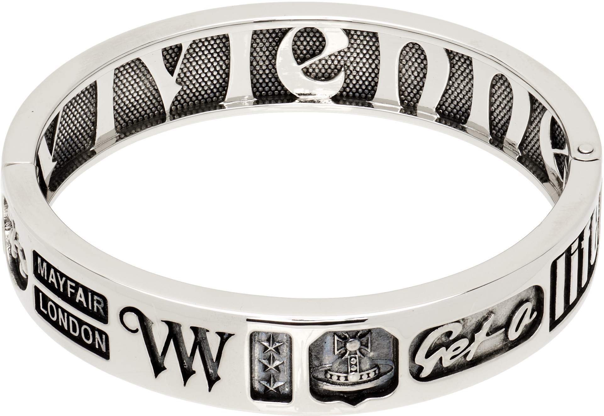 Vivienne Westwood: Man. Lancelot Bangle Bracelet | SSENSE