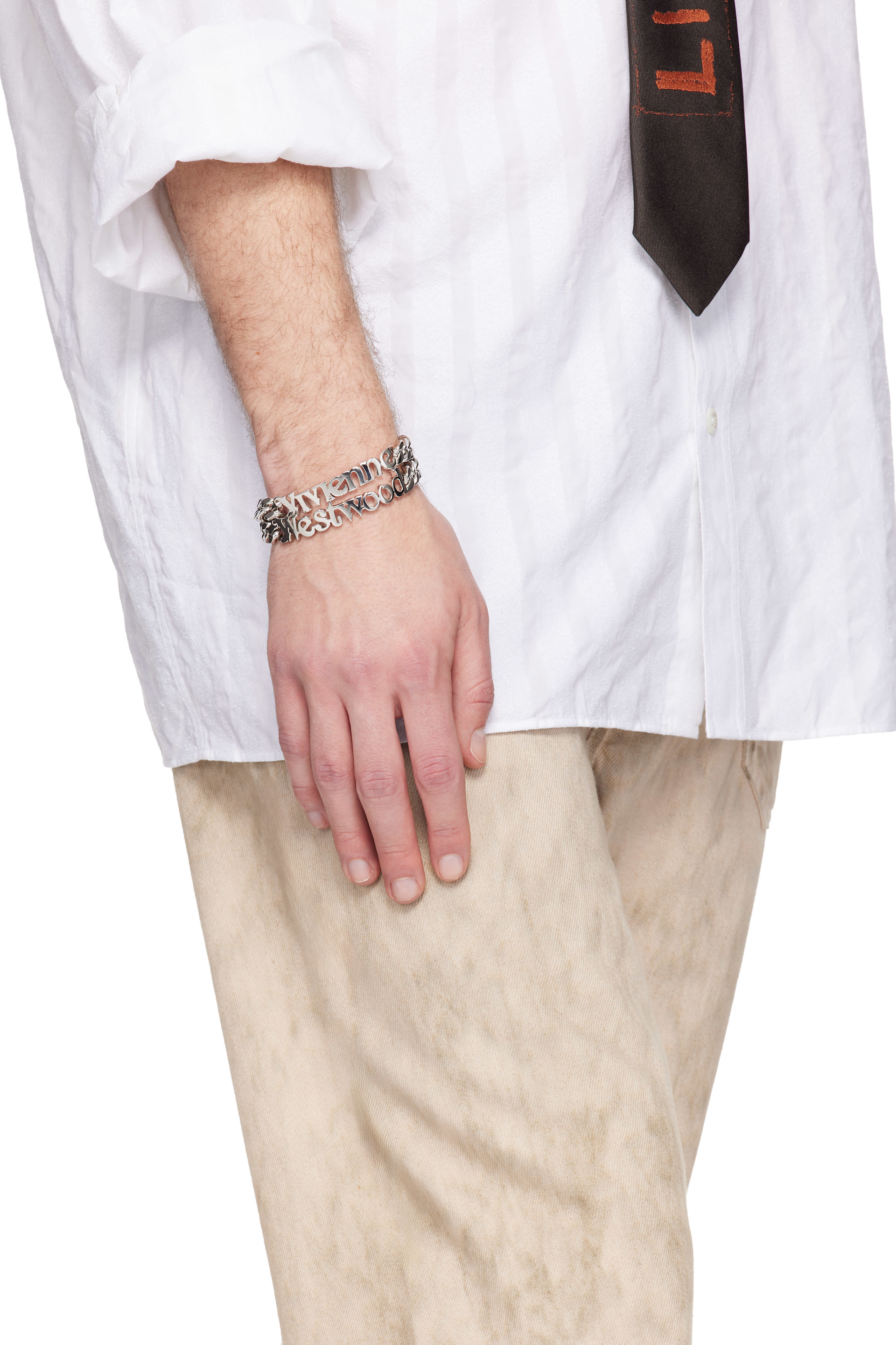 Vivienne Westwood: Minos Bracelet Set | SSENSE