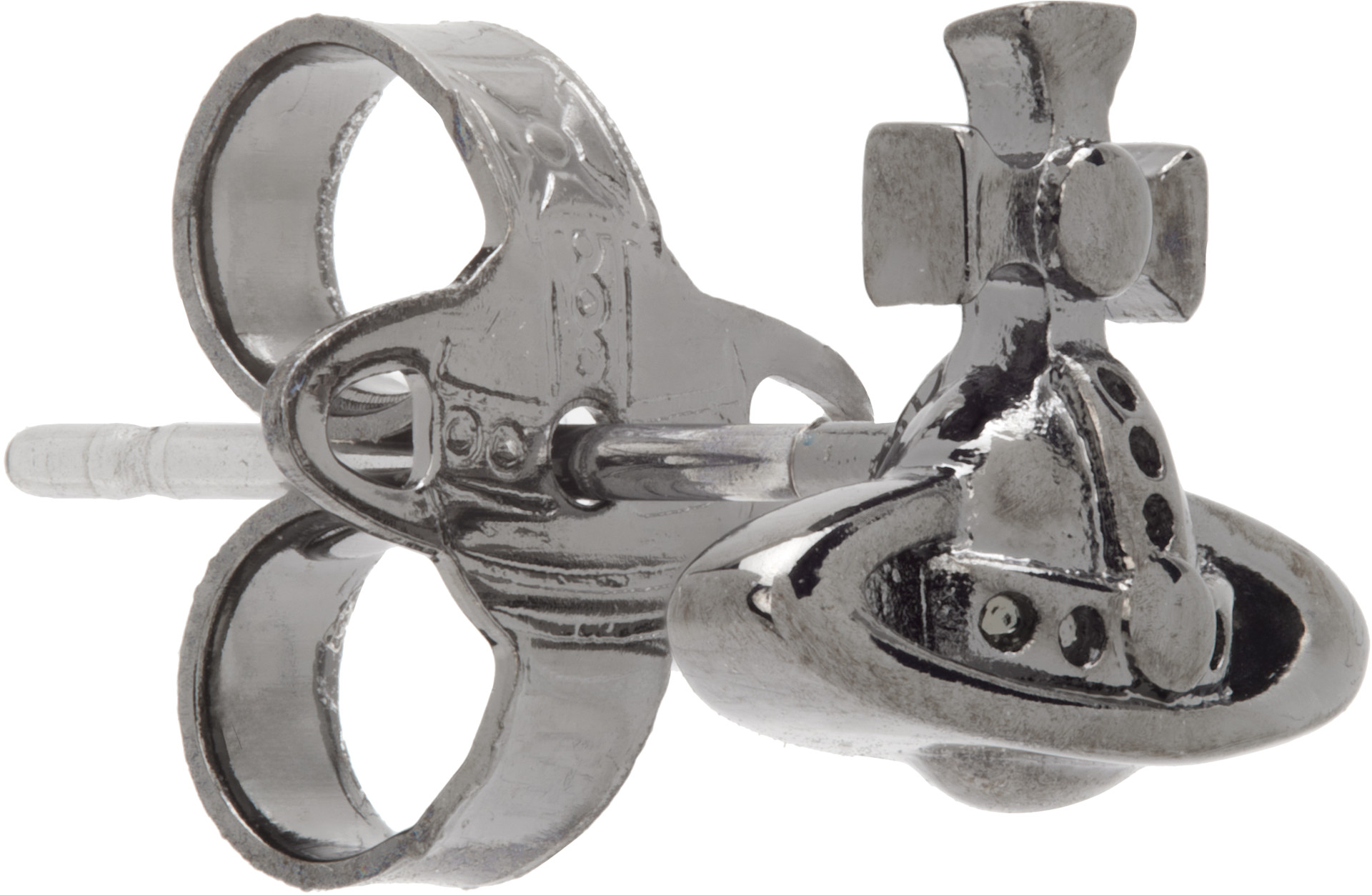 Vivienne Westwood: Lorelei Stud Single Earring | SSENSE Canada
