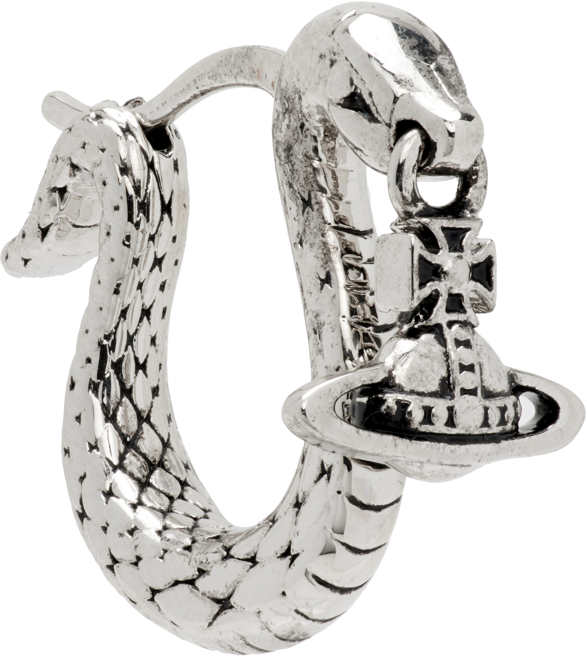 Vivienne Westwood: Albane Small Single Earring | SSENSE Spain