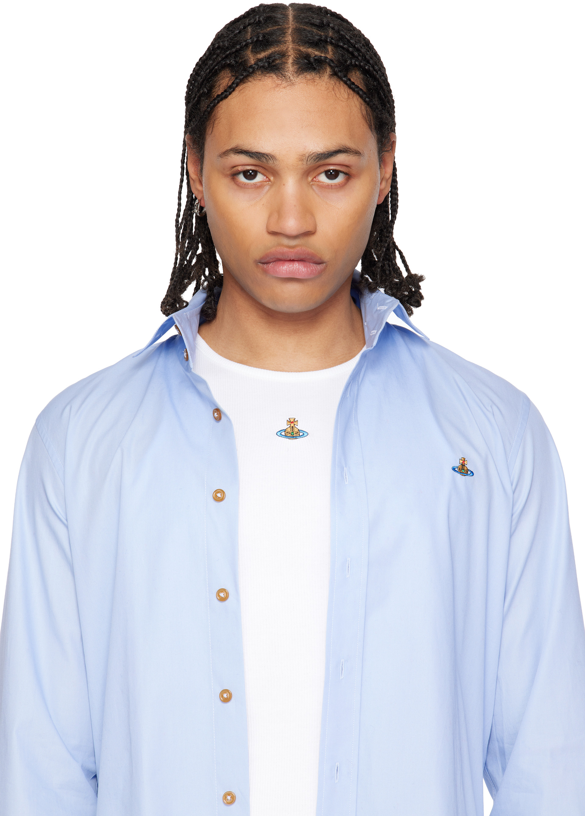 Vivienne Westwood: Albane Small Single Earring | SSENSE Spain