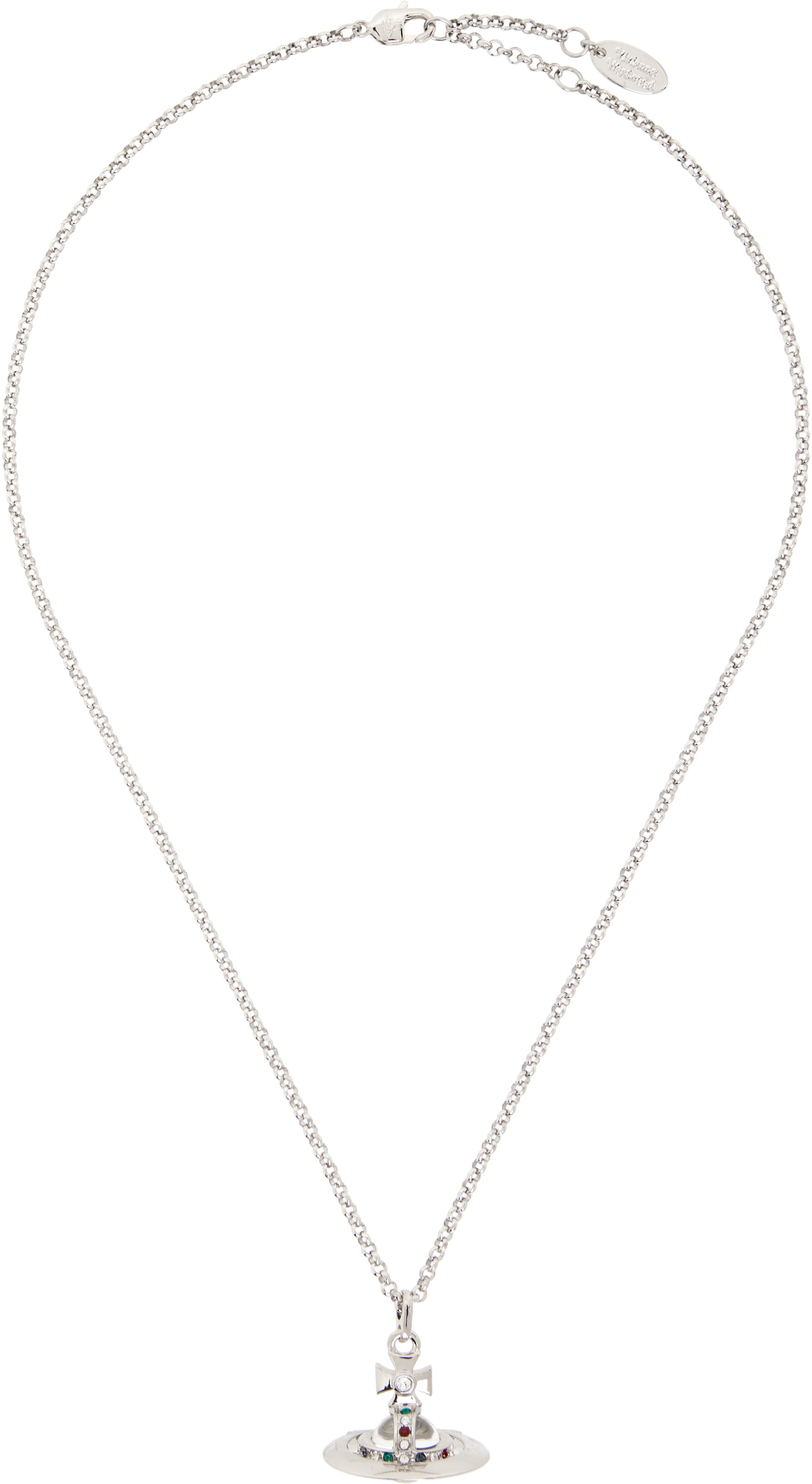 アクセサリー Vivienne Westwood NEW TINY ORB PENDANT Vivienne Westwood: New Tiny Orb Pendant Necklace | SSENSE