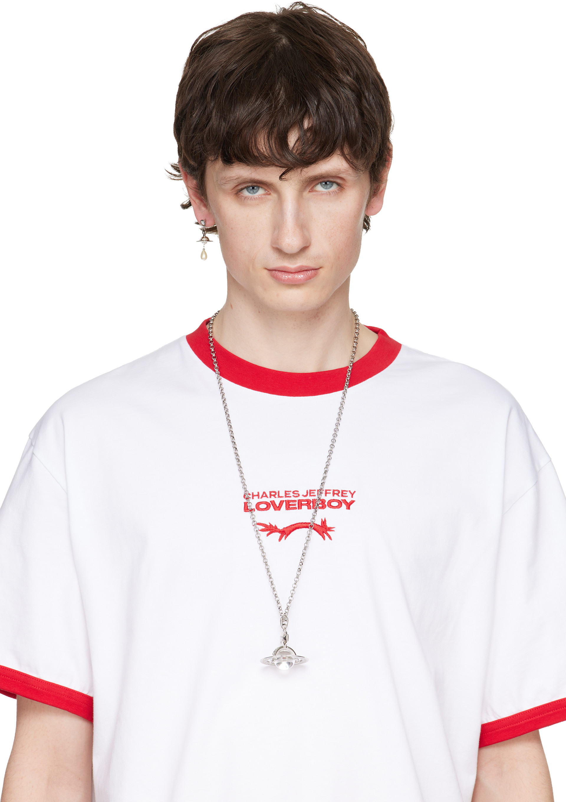 Vivienne Westwood: New Small Orb Pendant Necklace | SSENSE