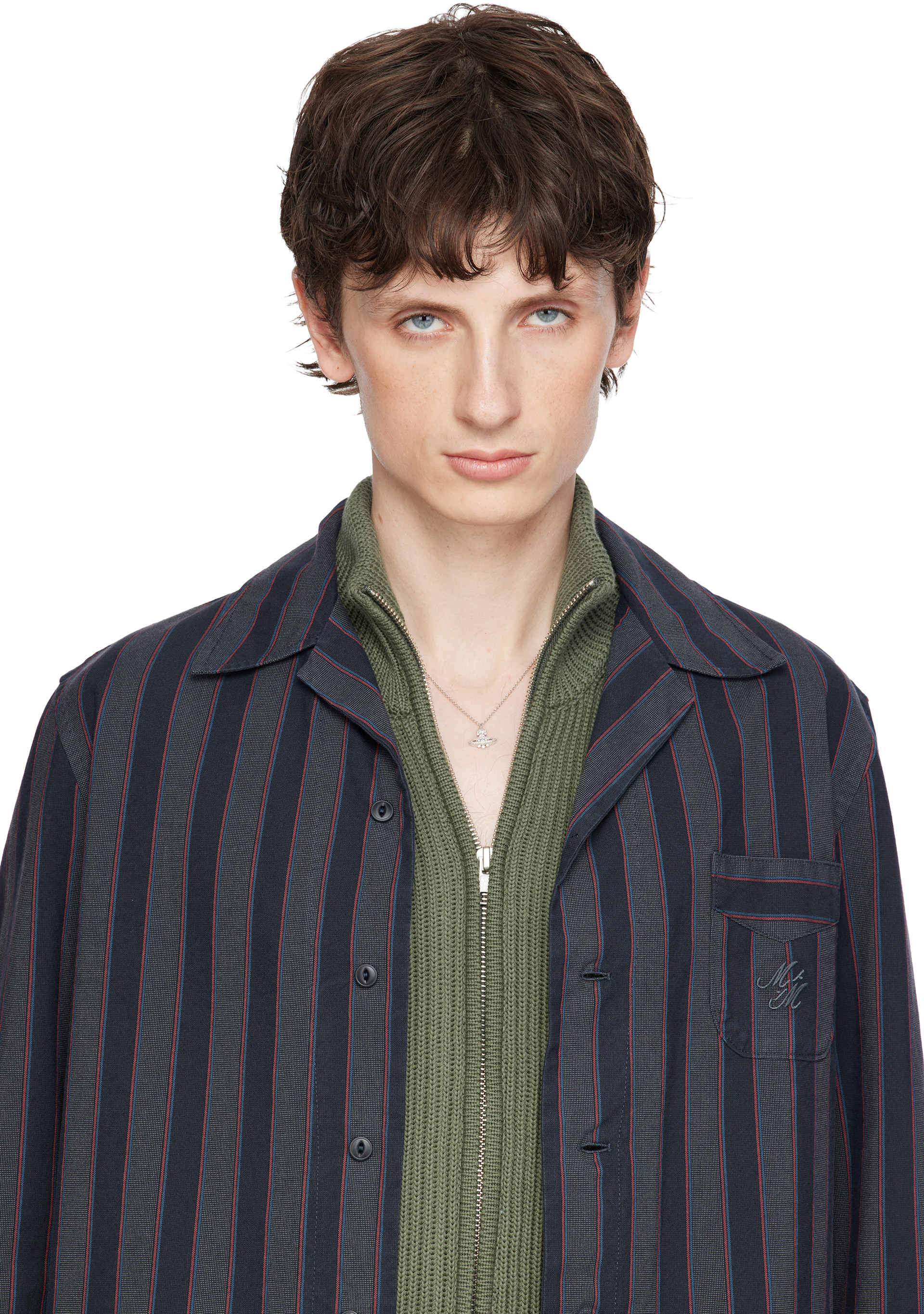 Vivienne Westwood: Narcissa Pendant Necklace | SSENSE