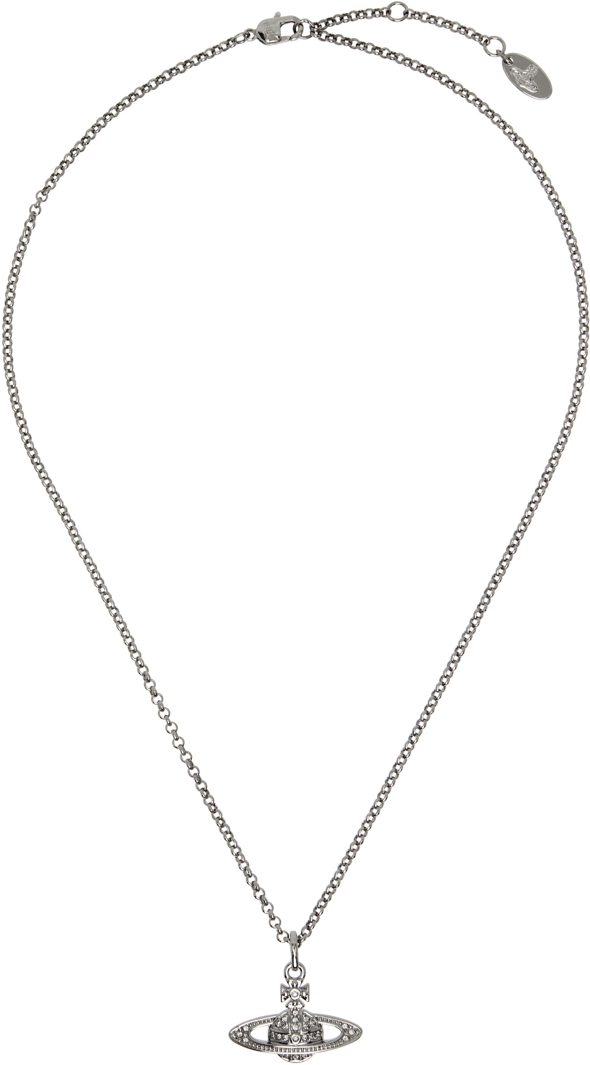 Vivienne Westwood: Mini Bas Relief ペンダント ネックレス | SSENSE 日本