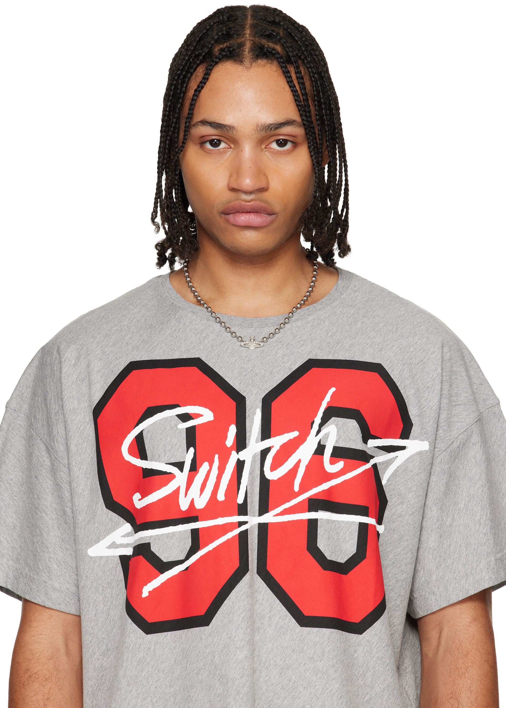Vivienne Westwood: Thames Mini Bas Relief ネックレス | SSENSE 日本
