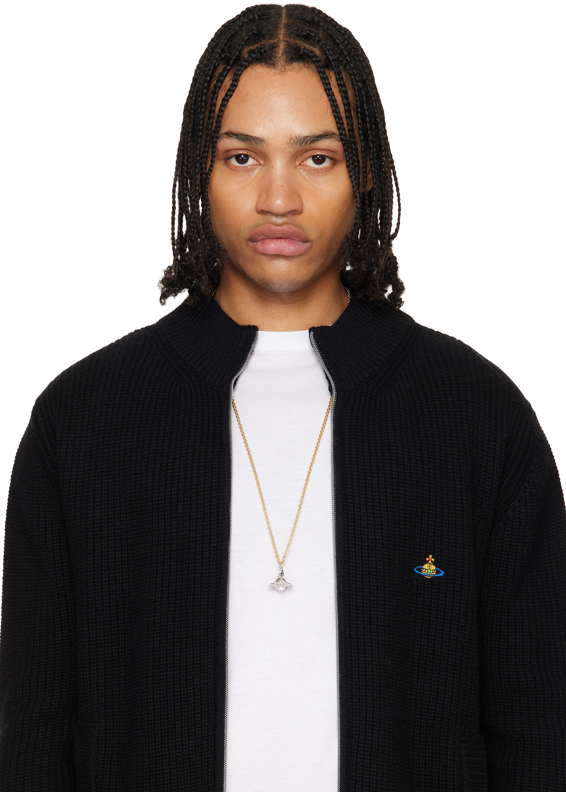 Vivienne Westwood: New Tiny Orb Pendant Necklace | SSENSE