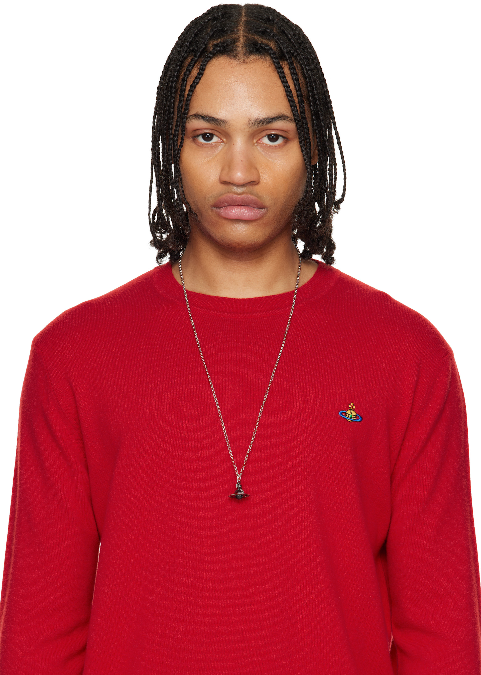Vivienne Westwood: New Tiny Orb Pendant Necklace | SSENSE