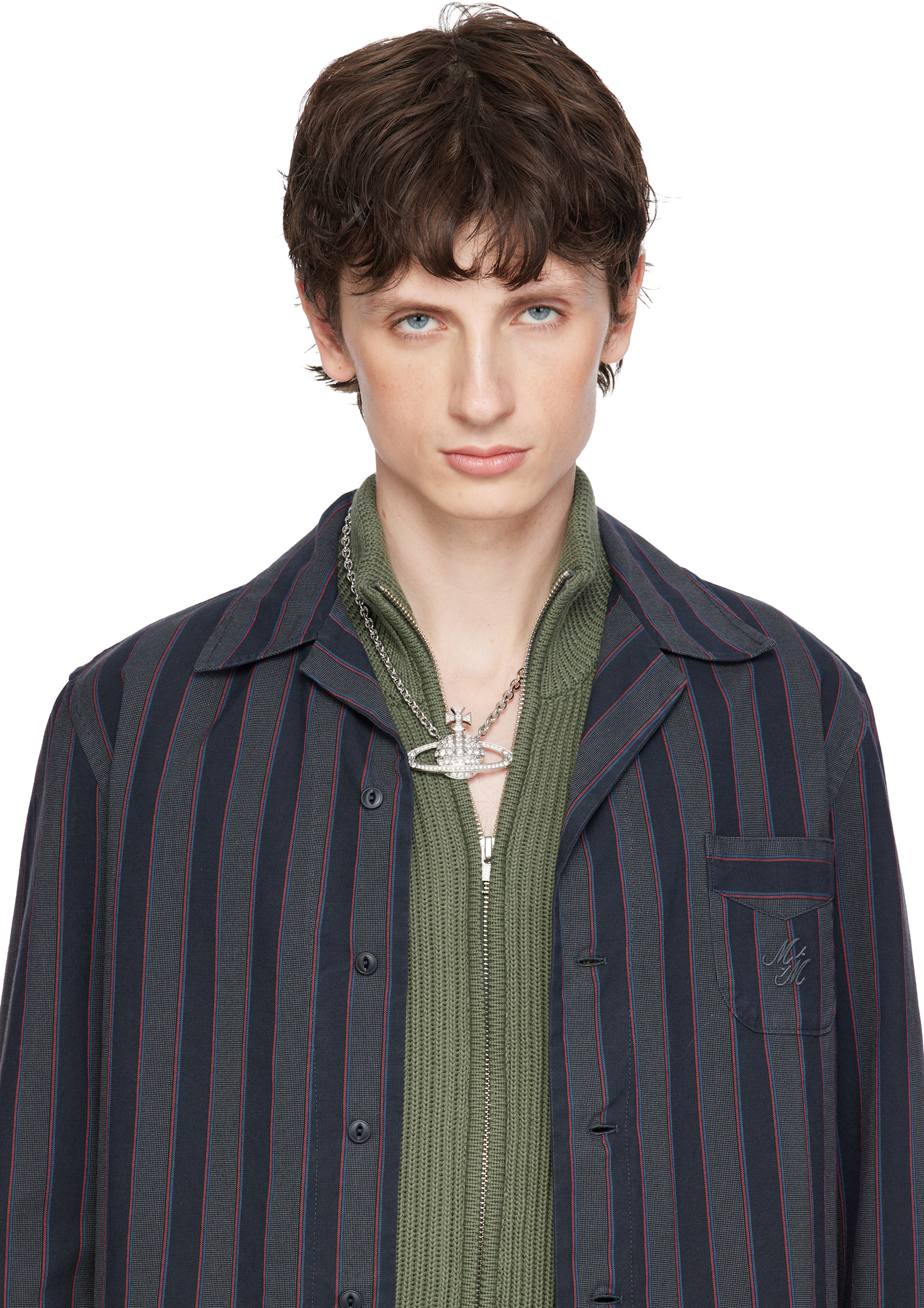 Vivienne Westwood: Man Bas Relief ネックレス | SSENSE 日本