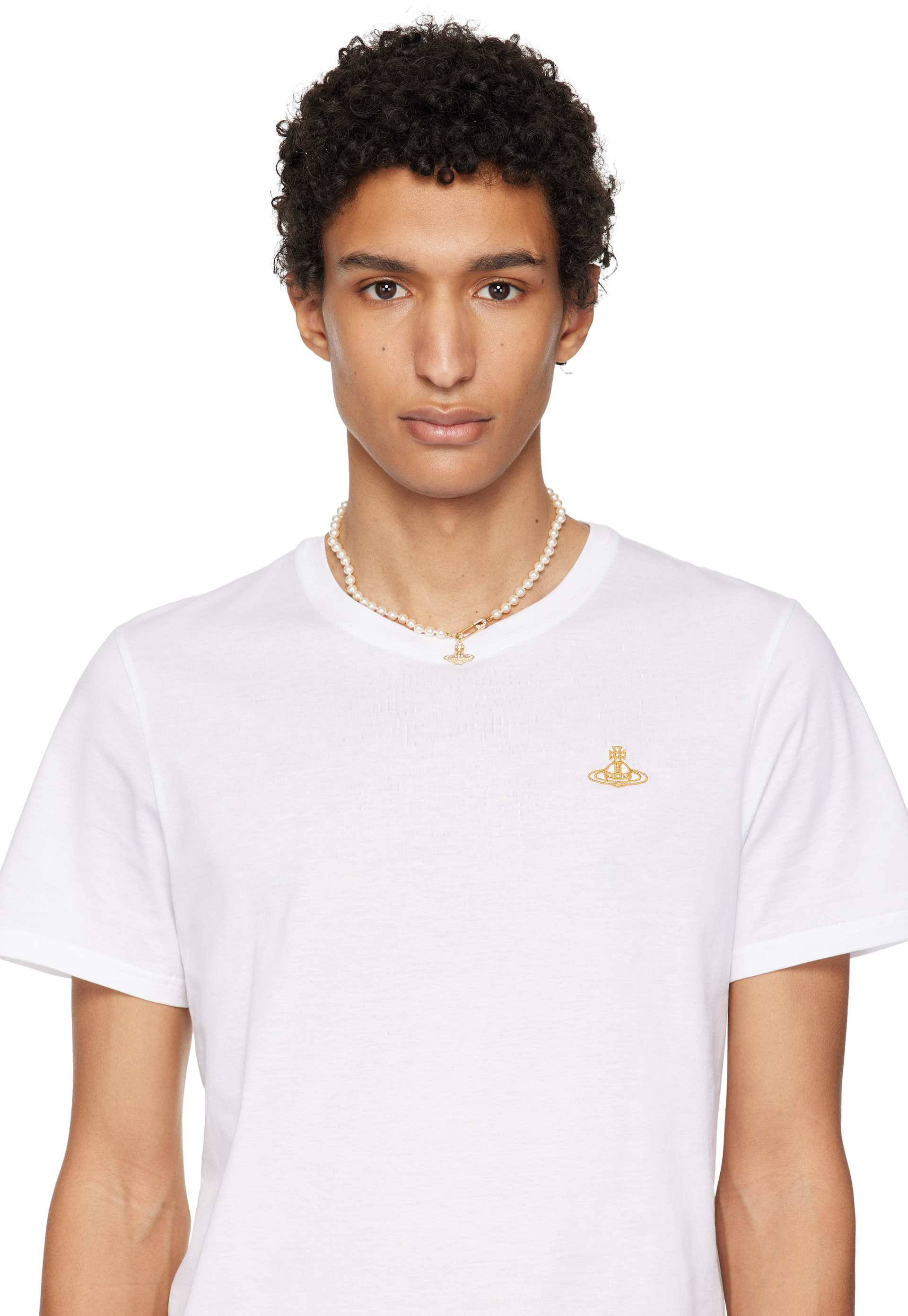 Vivienne Westwood: Lucrece Faux-Pearl Necklace | SSENSE