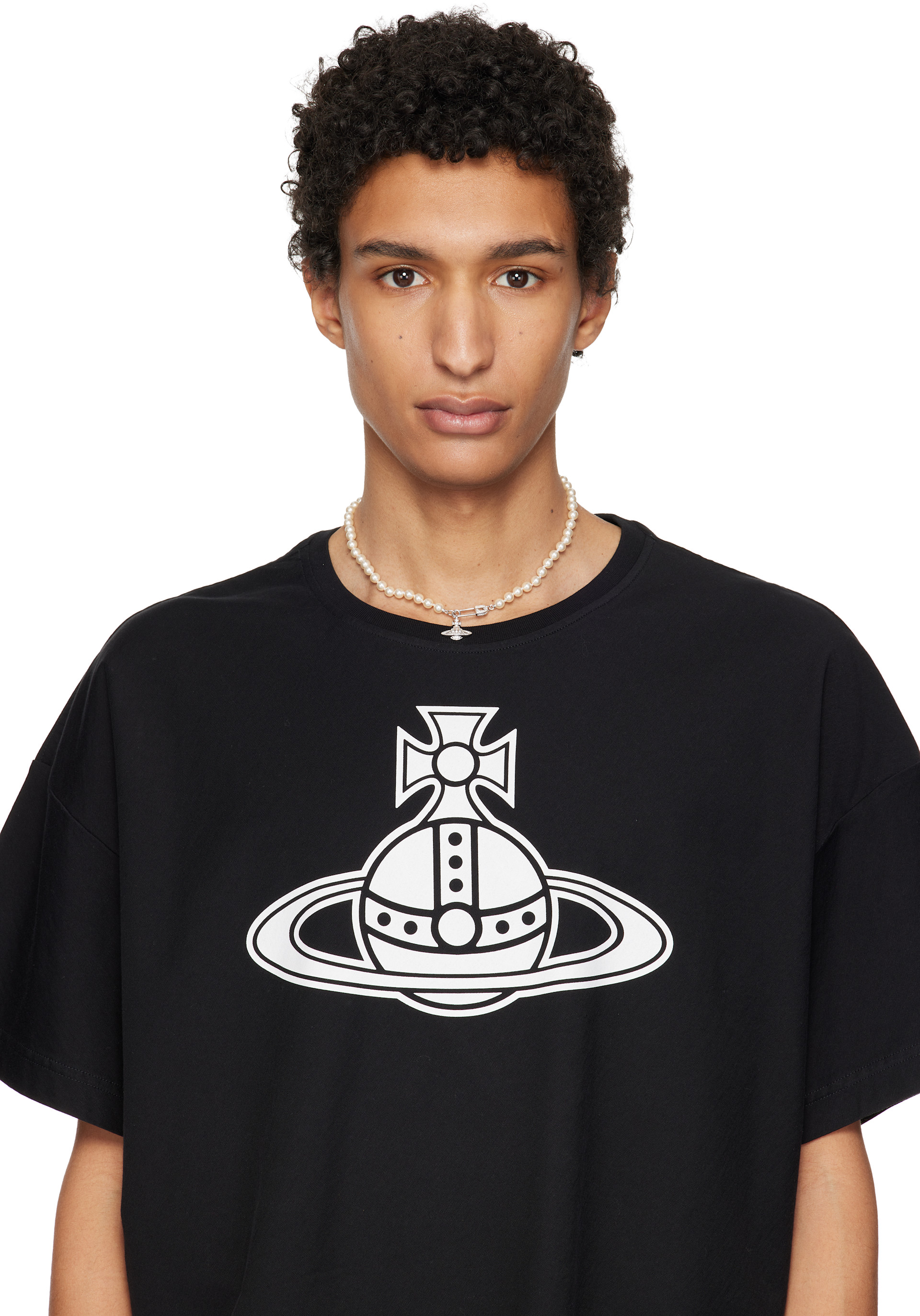 Vivienne Westwood: Lucrece フェイクパール ネックレス | SSENSE 日本