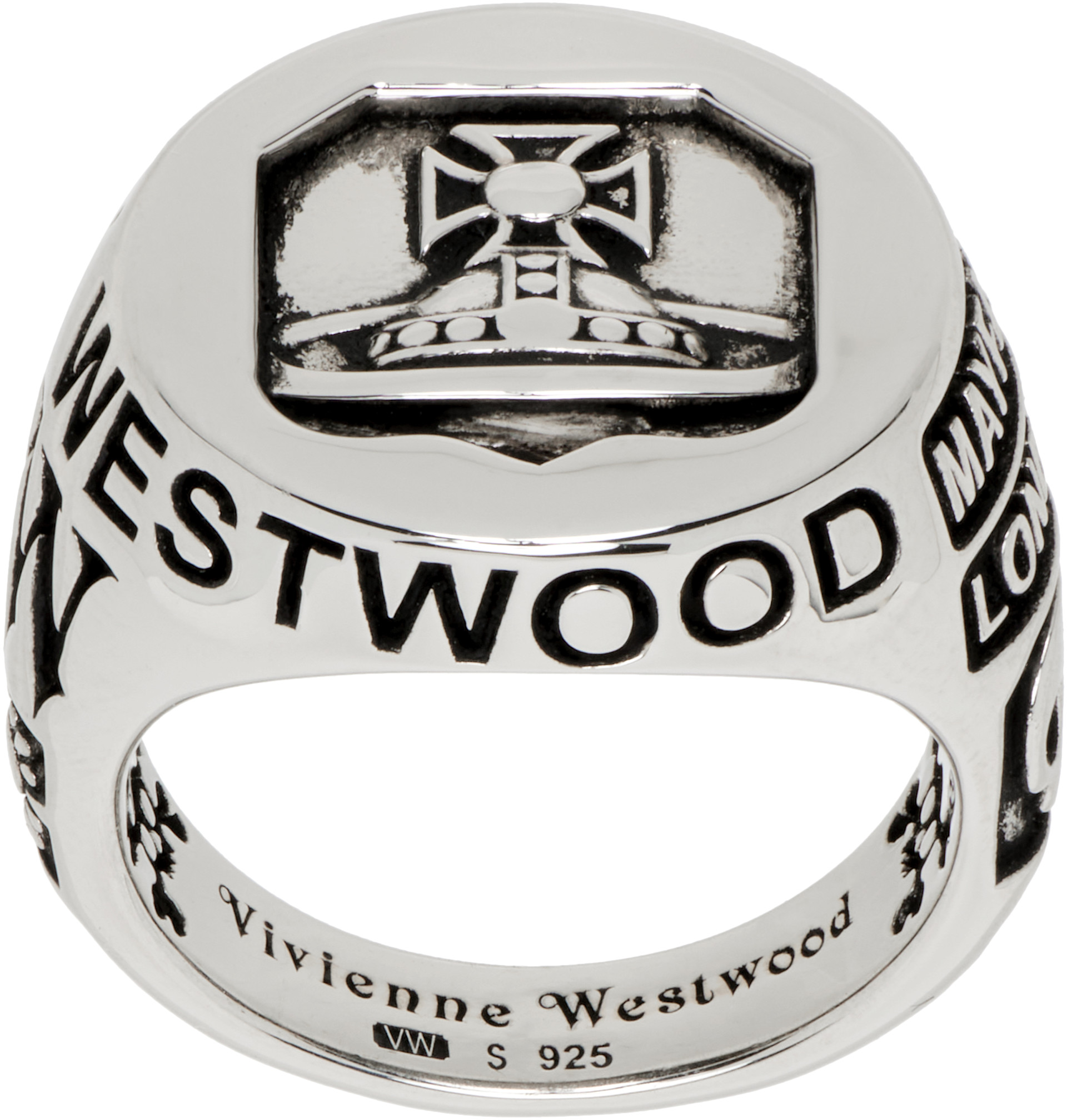 Vivienne Westwood: Lancelot Chevalier Ring | SSENSE