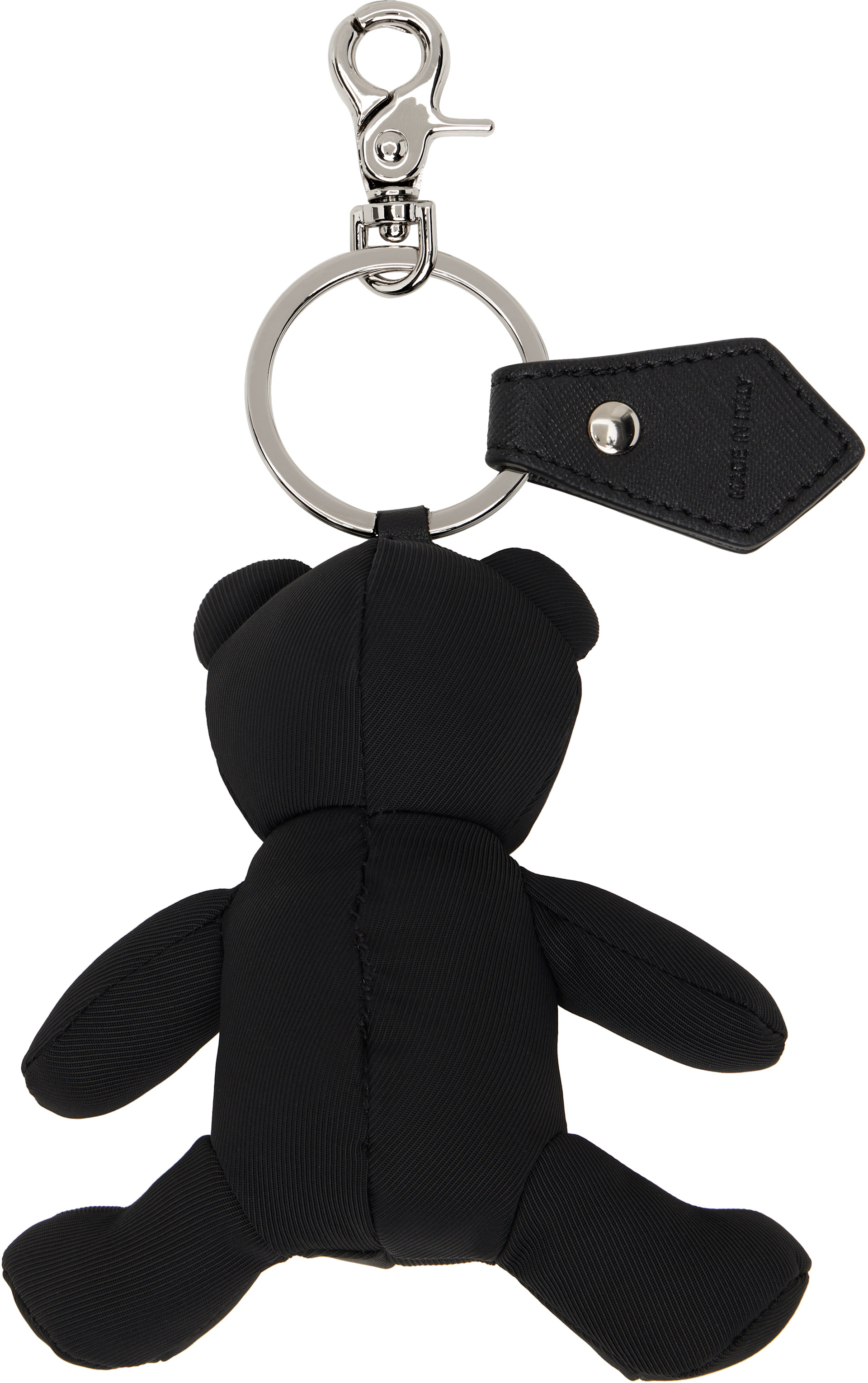 Vivienne Westwood: Black Teddy Bear Keychain | SSENSE