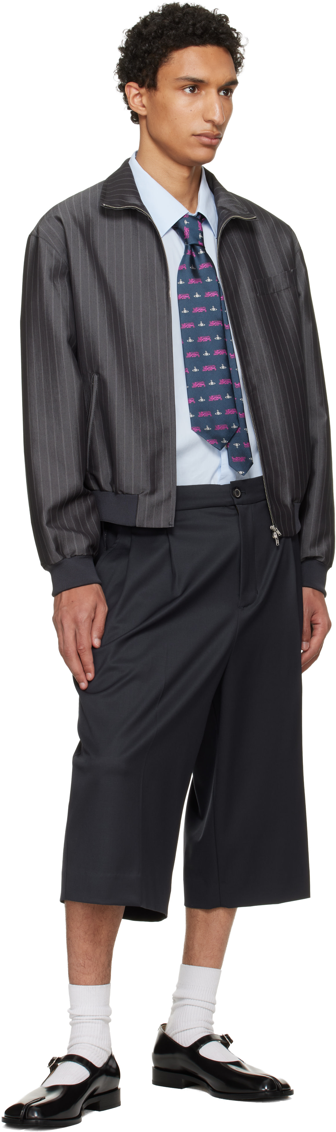 VivienneWestwood MAN FISHERMAN PRINTネクタイ Vivienne Westwood MAN