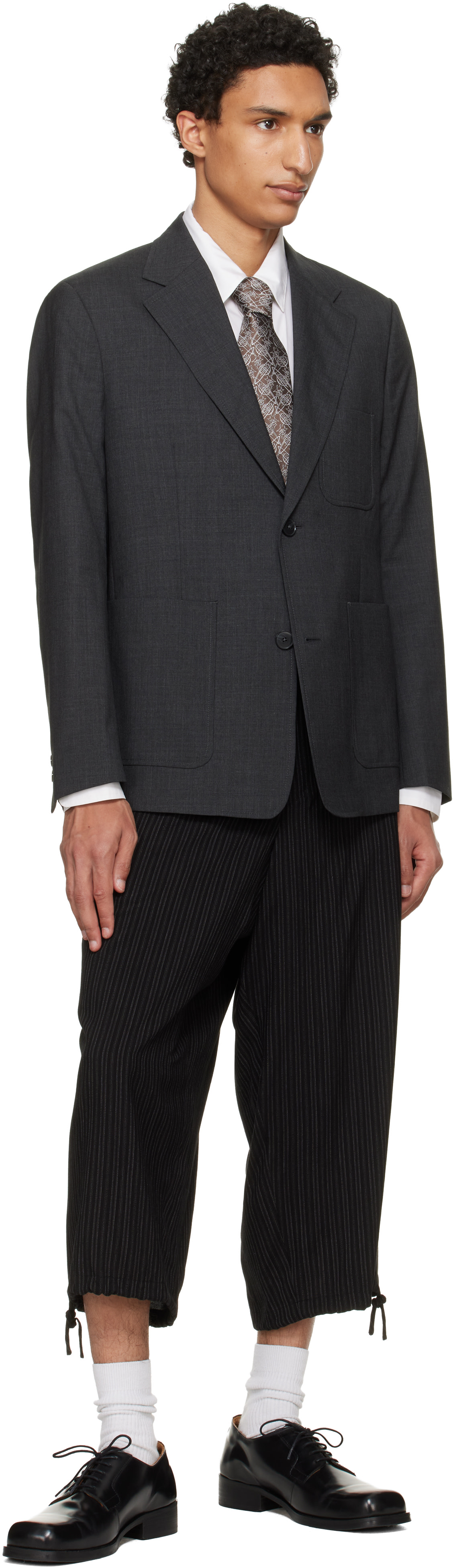 Vivienne Westwood: Brown 8.5cm 'Graffiti Orb' Tie | SSENSE