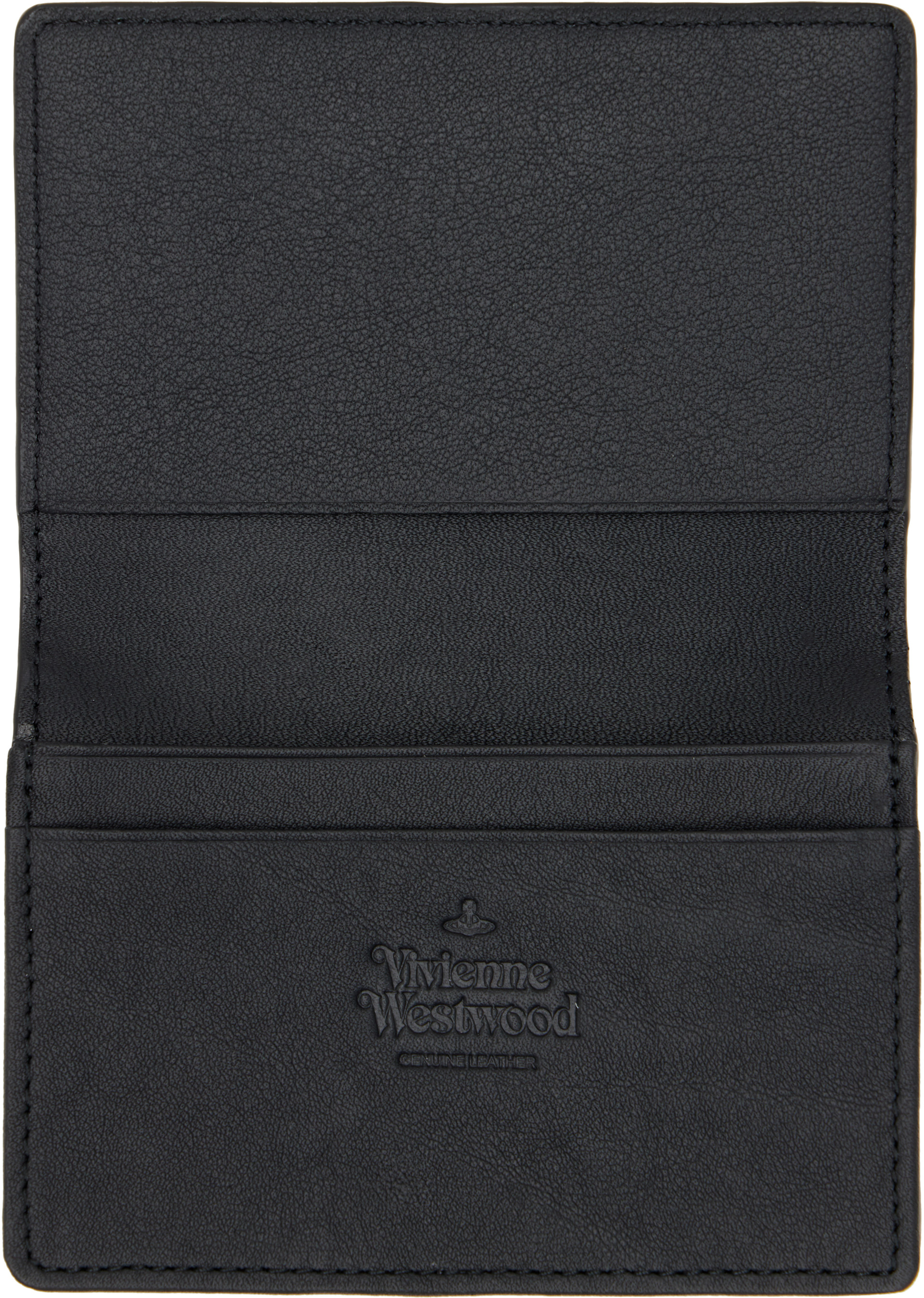 Vivienne Westwood ブラック ケース Vivienne Westwood: ブラック フラップカードケース | SSENSE 日本