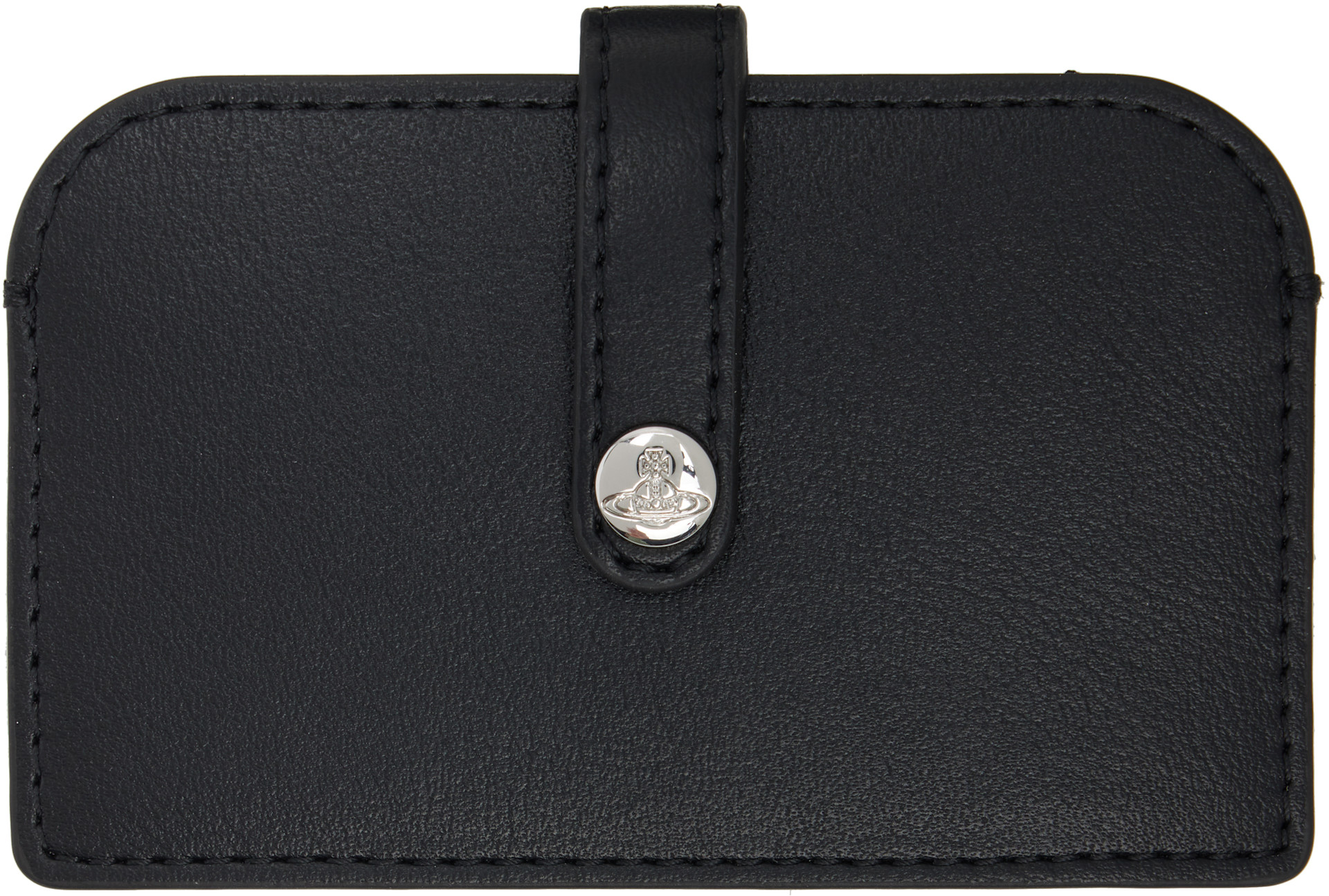 Vivienne Westwood ブラック キャスケット ロック　パンク　専用 Vivienne Westwood: Black Accordion Card Holder | SSENSE