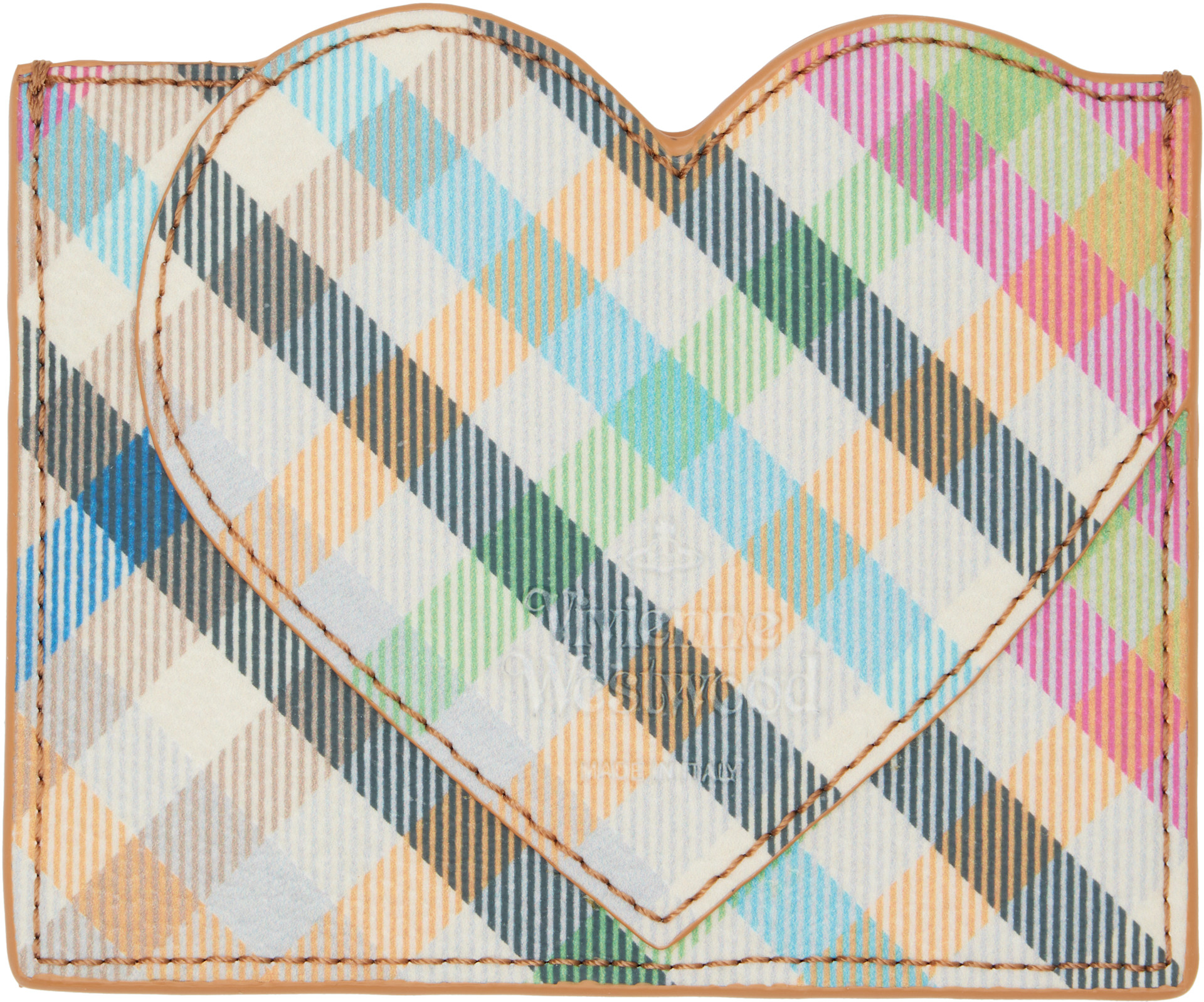 Vivienne Westwood: マルチカラー Heart カードケース | SSENSE 日本