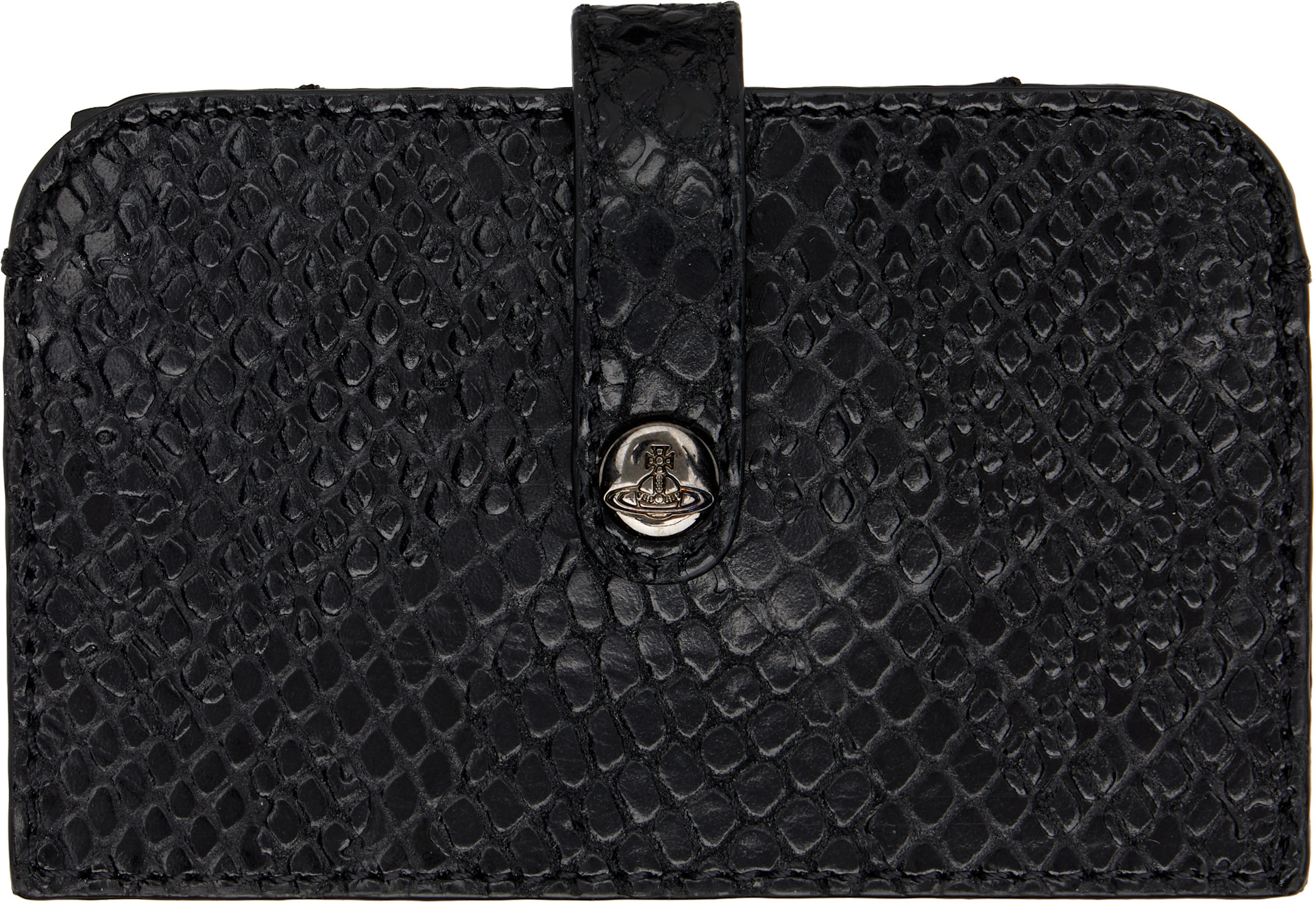 Vivienne Westwood★COARPORT アーカンサス プレート Vivienne Westwood: Black Accordion Card Holder | SSENSE