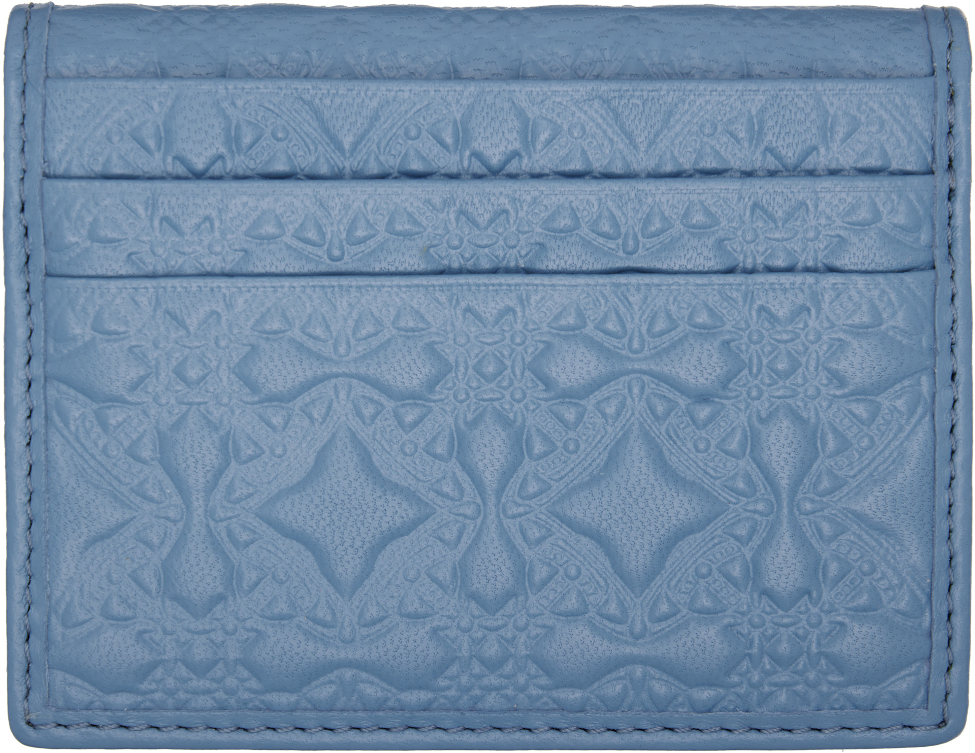 Vivienne Westwood: Blue Bifold Man Card Holder | SSENSE
