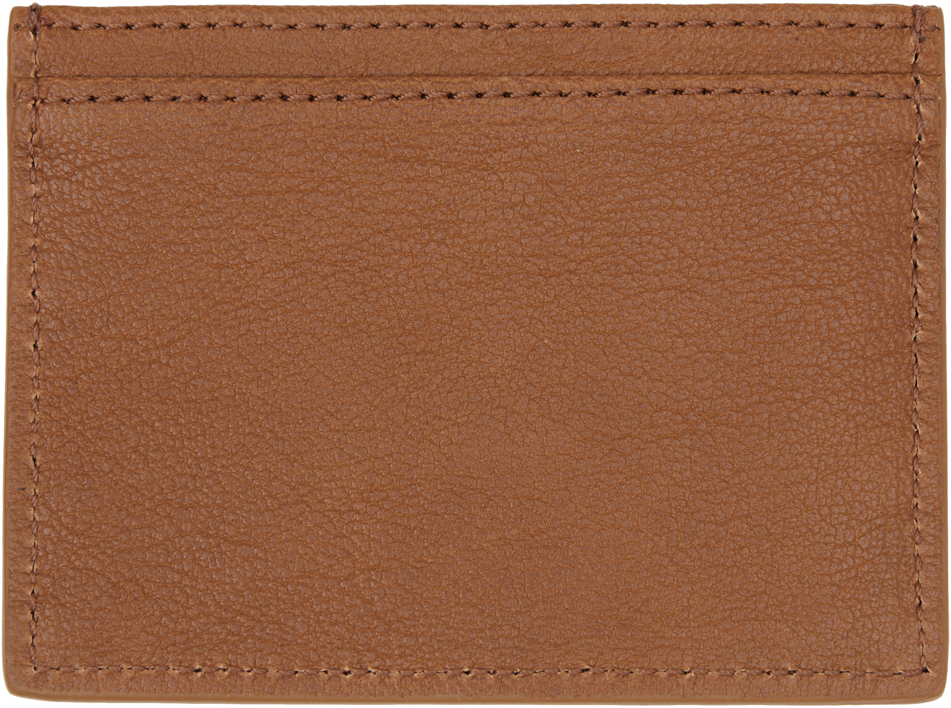 Vivienne Westwood: Brown Flat Card Holder | SSENSE