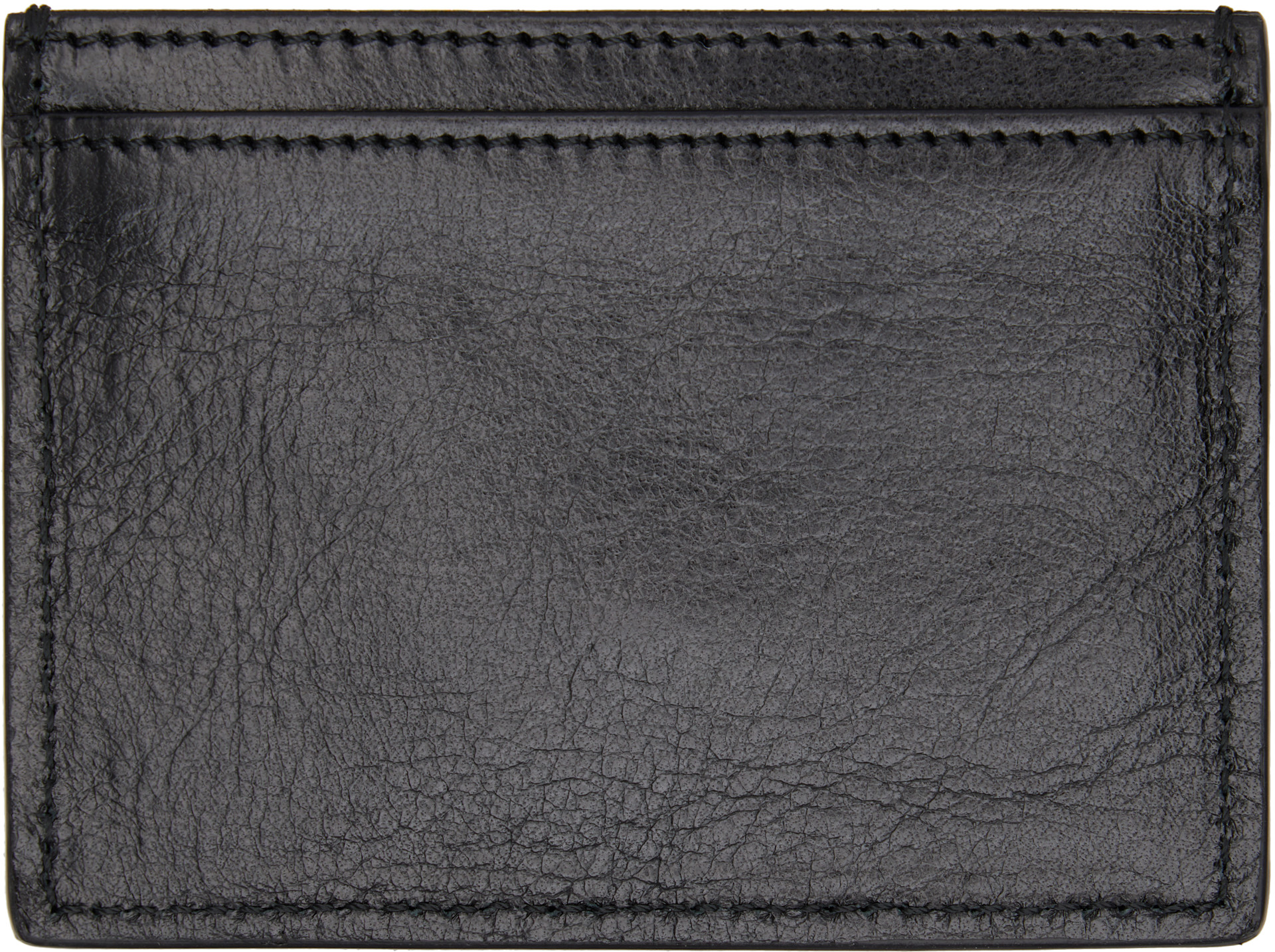 Vivienne Westwood: ブラック Flat カードケース | SSENSE 日本