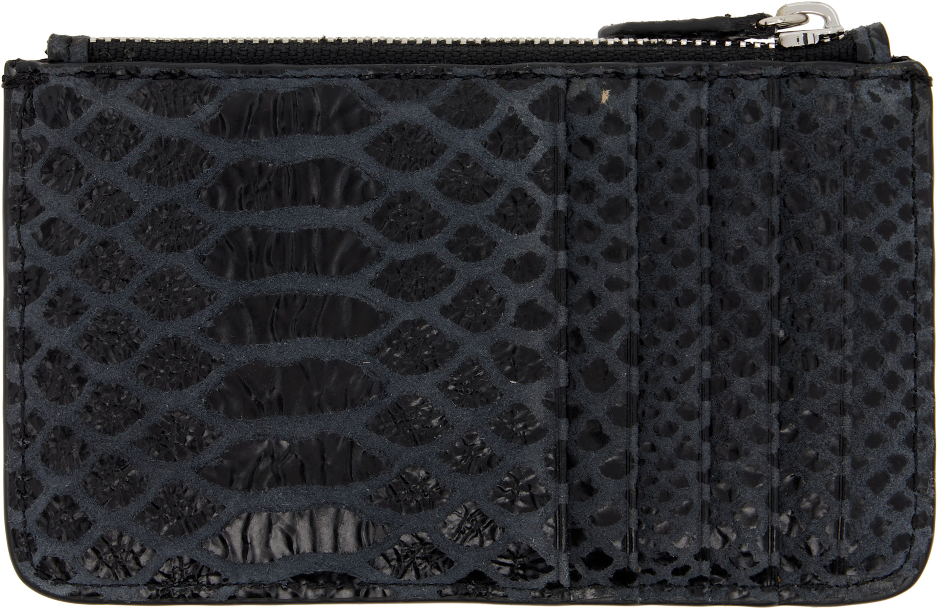 Vivienne Westwood★COARPORT アーカンサス プレート Vivienne Westwood: Gray Half Moon Card Holder | SSENSE
