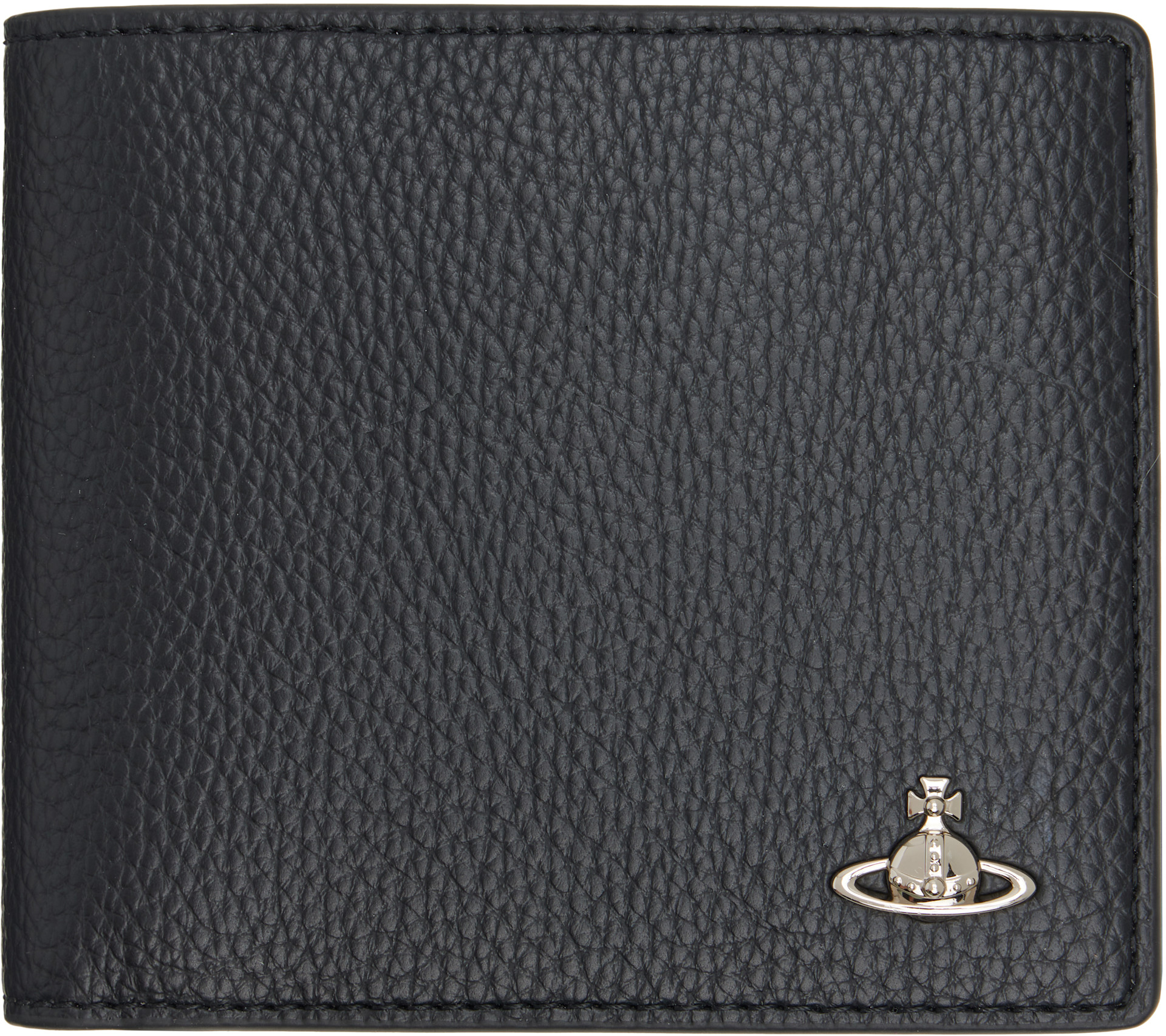 VIVIENNE WESTWOOD ブラック Coin Pocket Man Vivienne Westwood: Black Coin Pocket Man Wallet | SSENSE