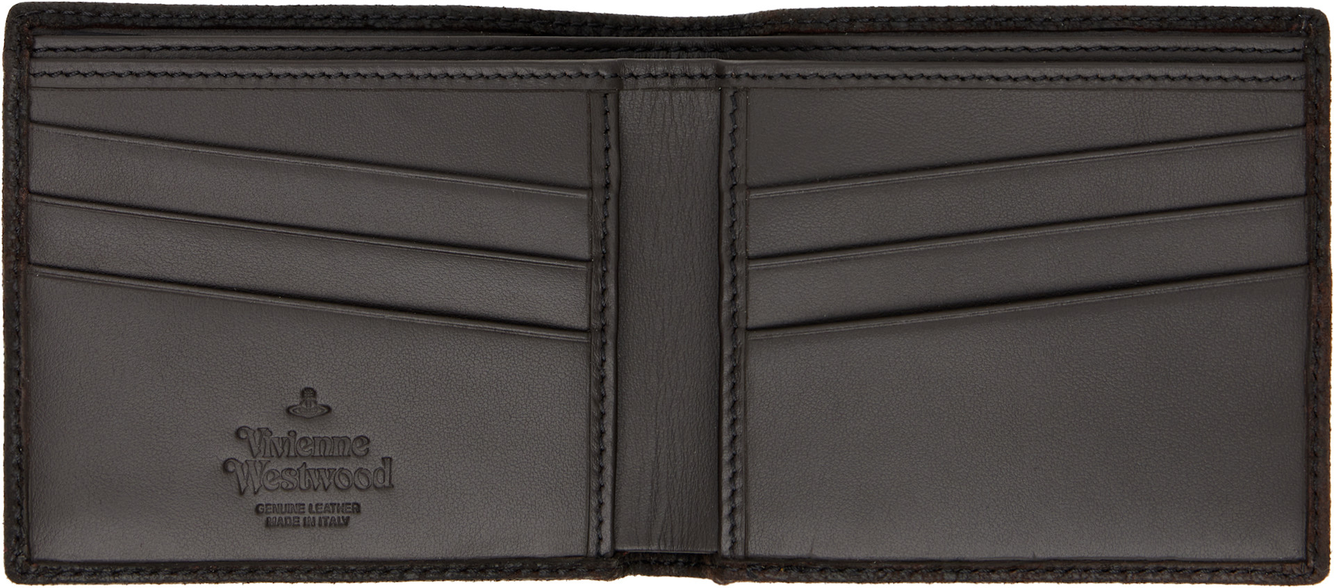 Vivienne Westwood: Brown Billfold Man Wallet | SSENSE